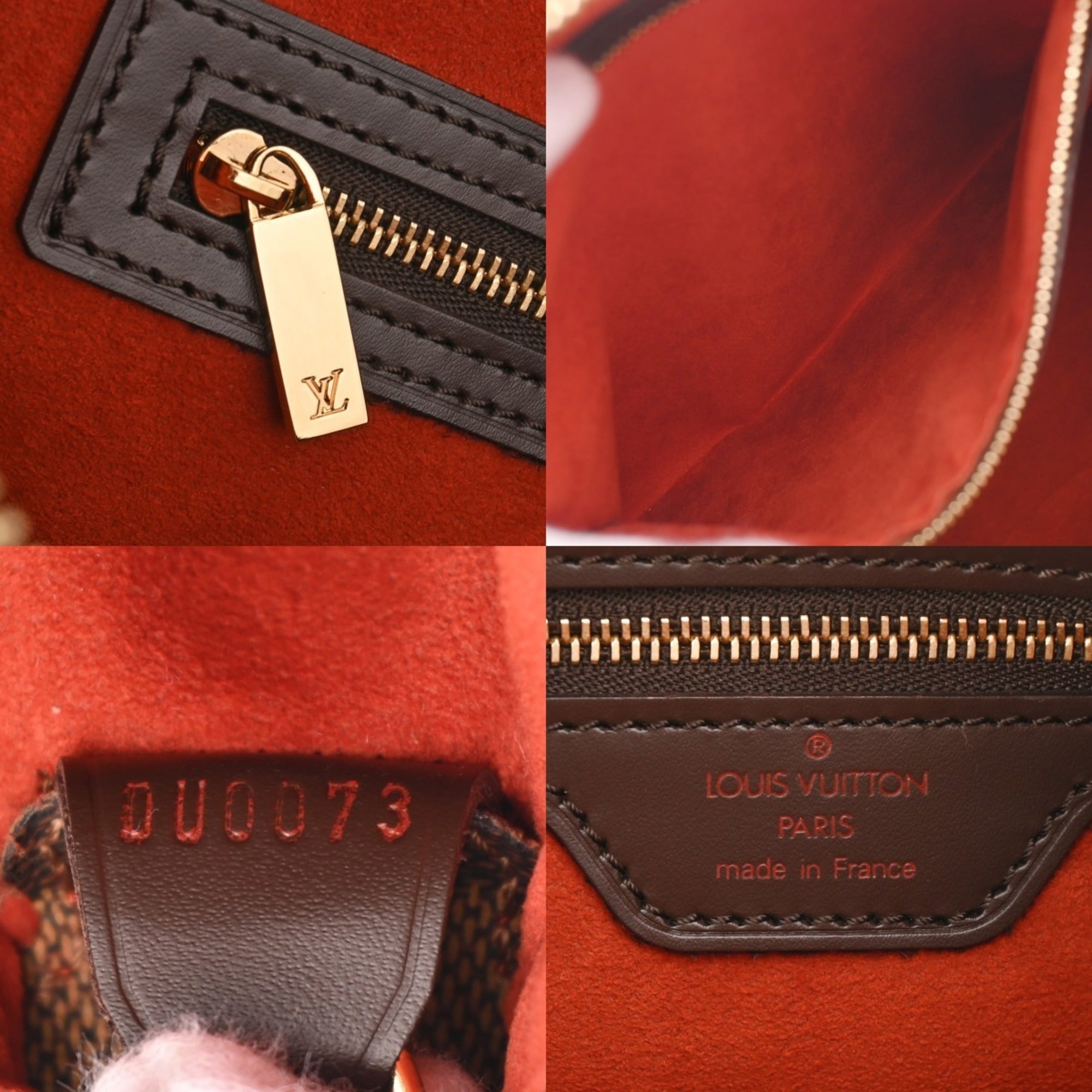 Louis Vuitton Brown Damier Canvas Shoulder Bag (Pre-Owned)