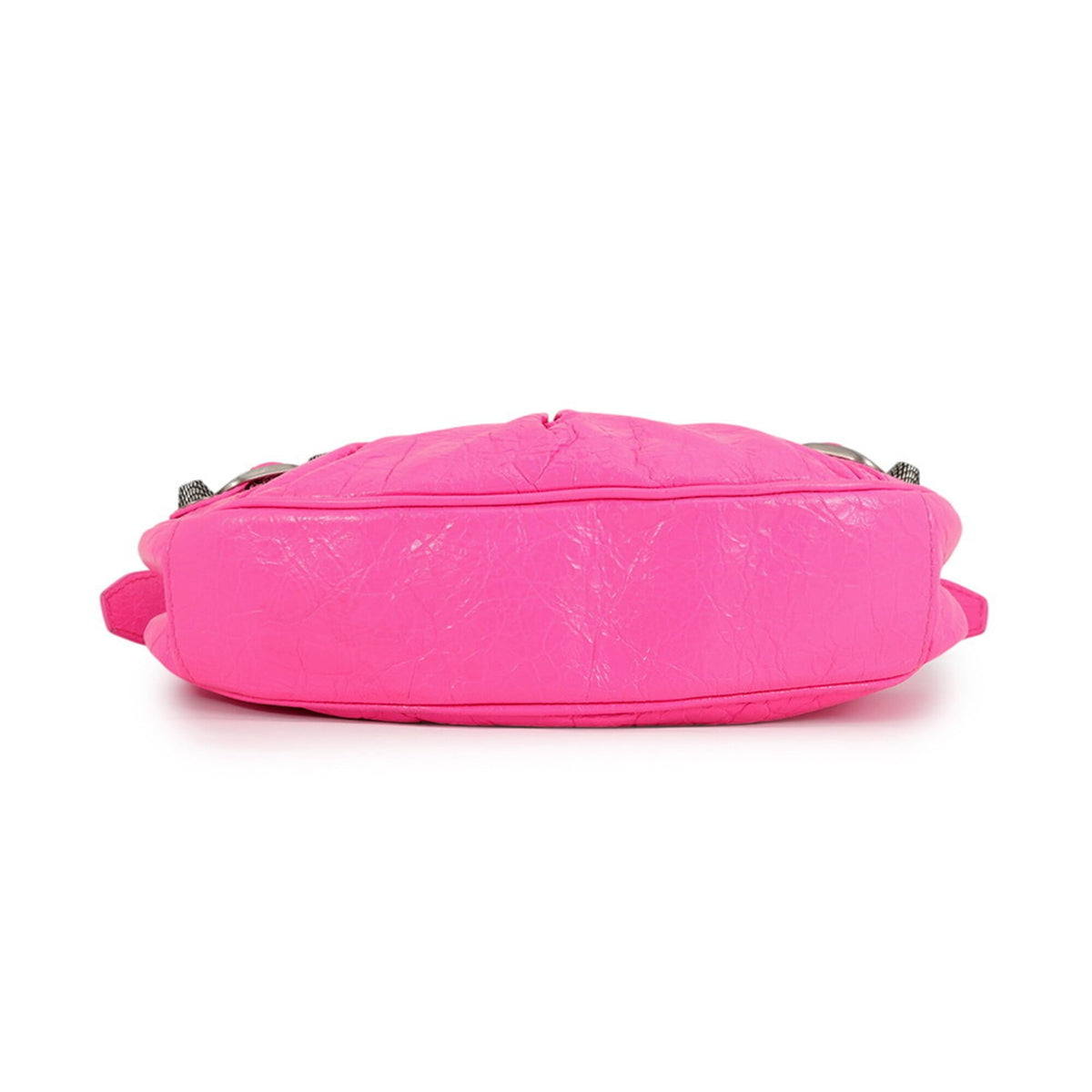 Balenciaga Pink Leather Handbag Pouch Shoulder Bag (Pre-Owned)