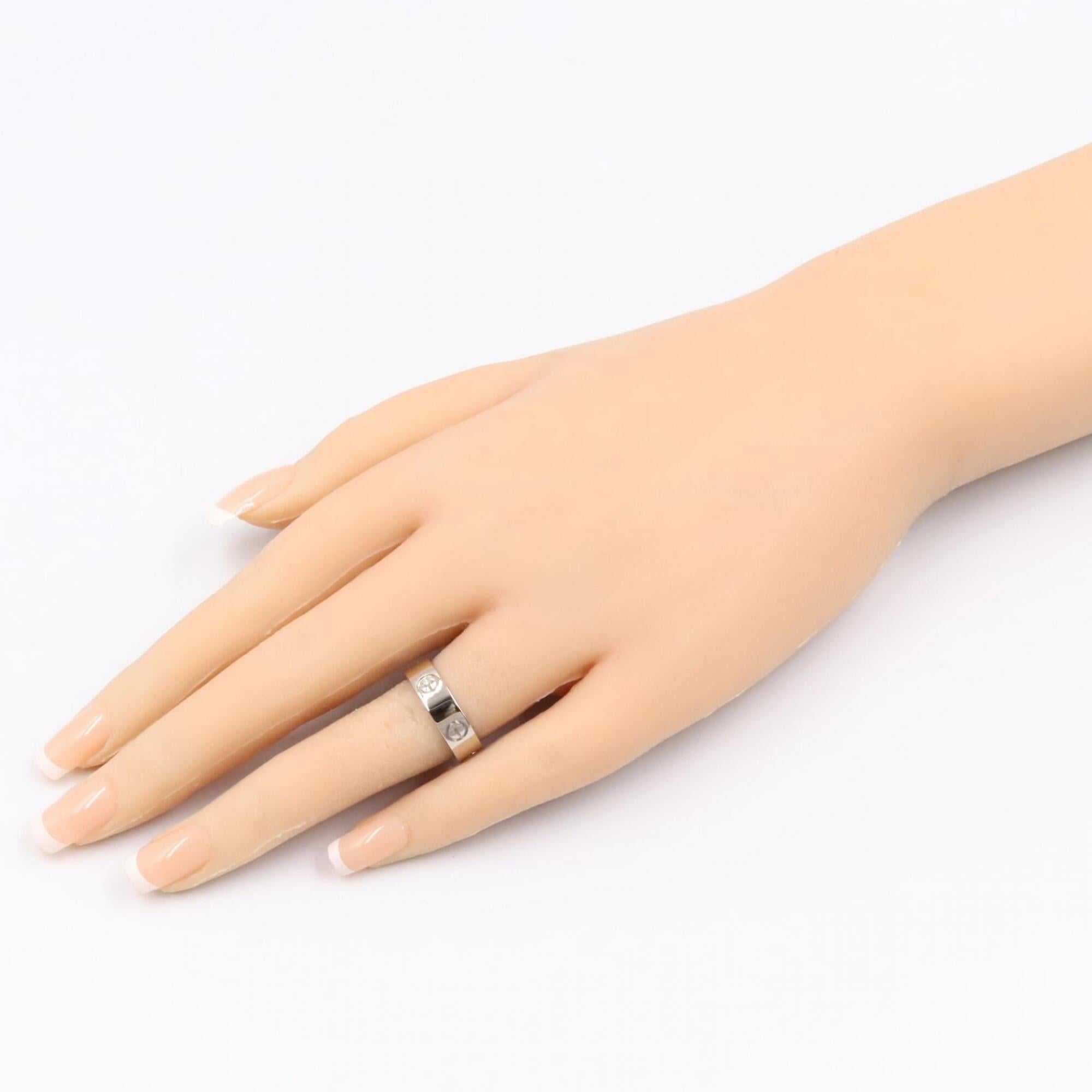 Cartier Silver White Gold (18K) Band Ring (Pre-Owned)