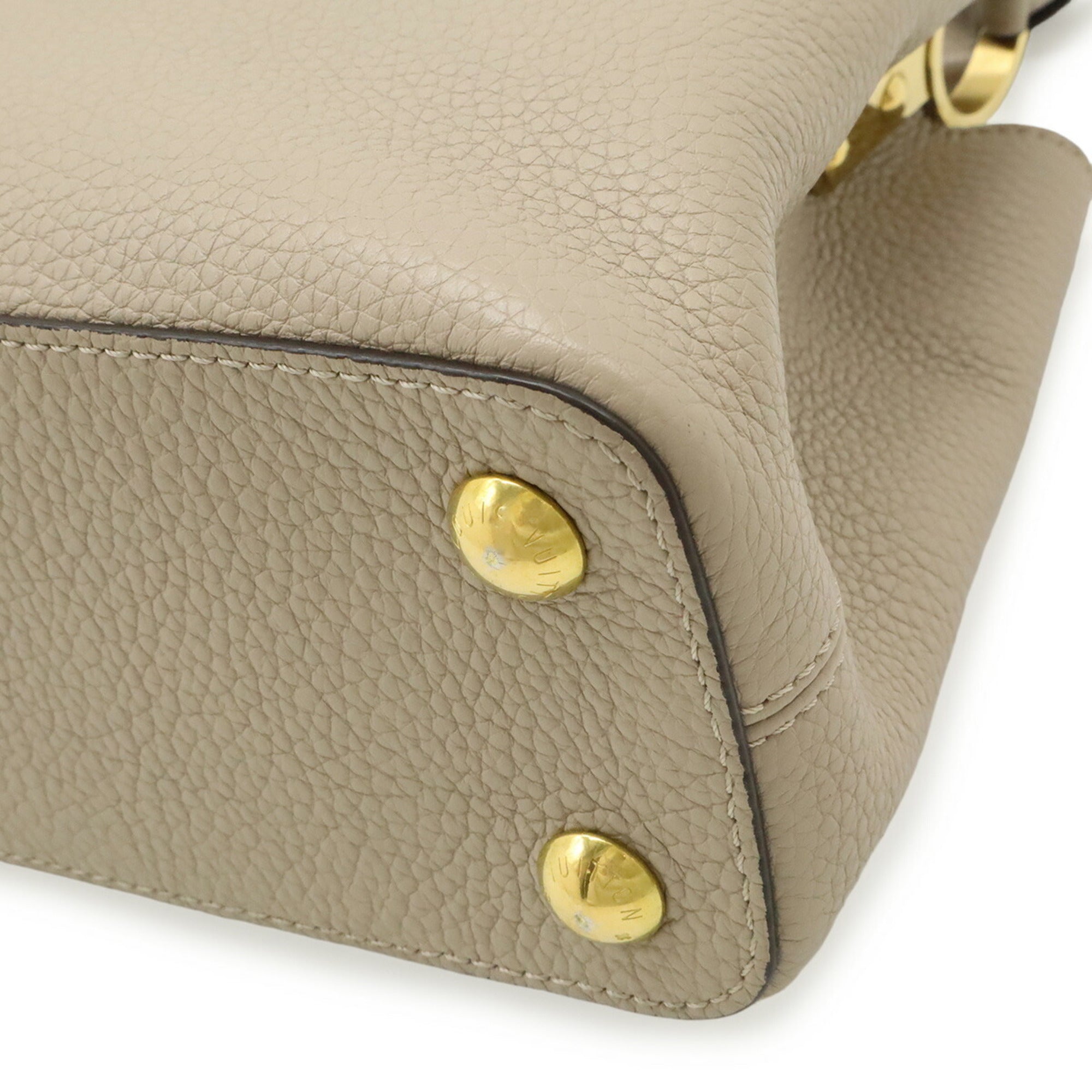 Louis Vuitton Galle Grayish White Handbag Shoulder Bag (Pre-Owned)