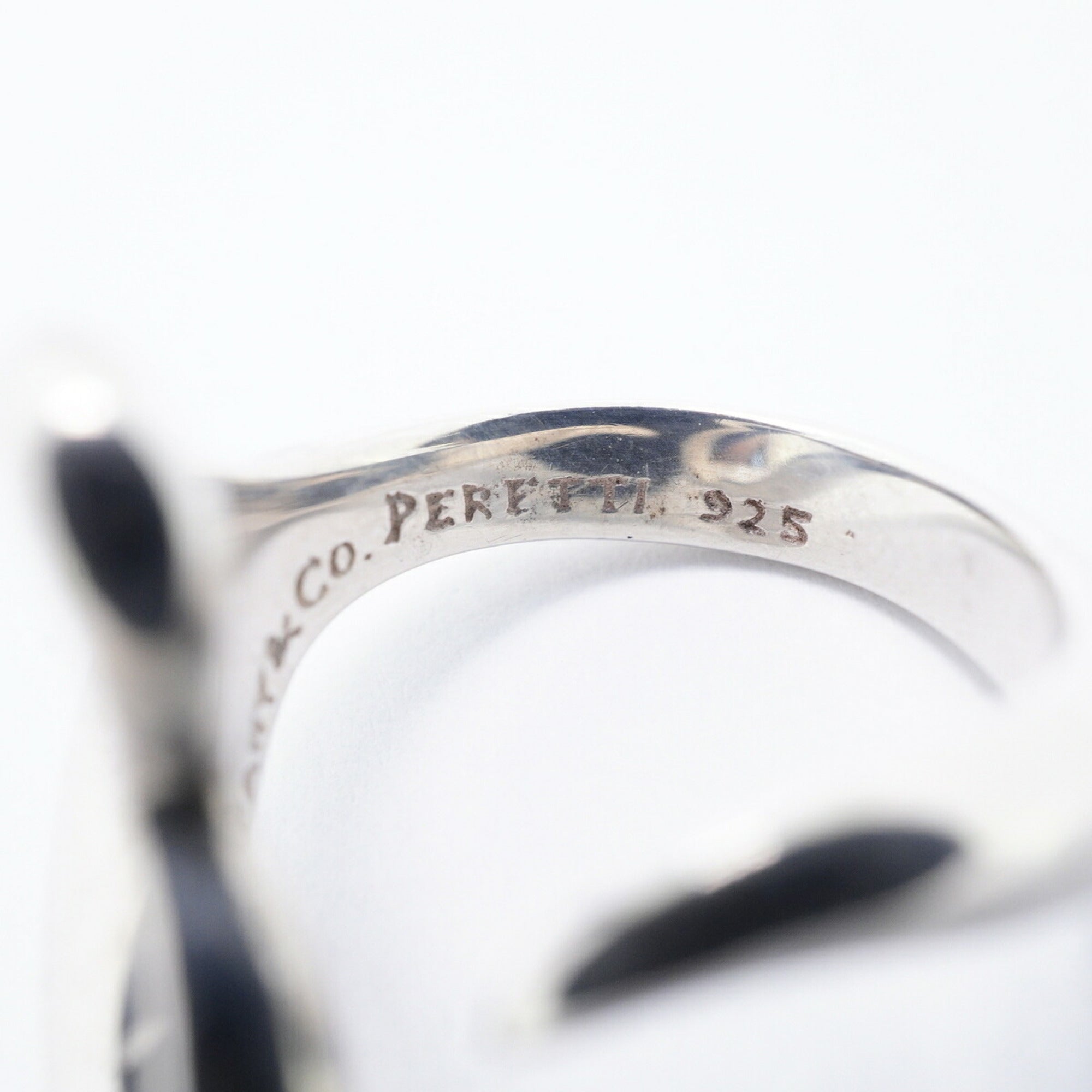 Tiffany Silver 925 Band Ring (Pre-Owned)