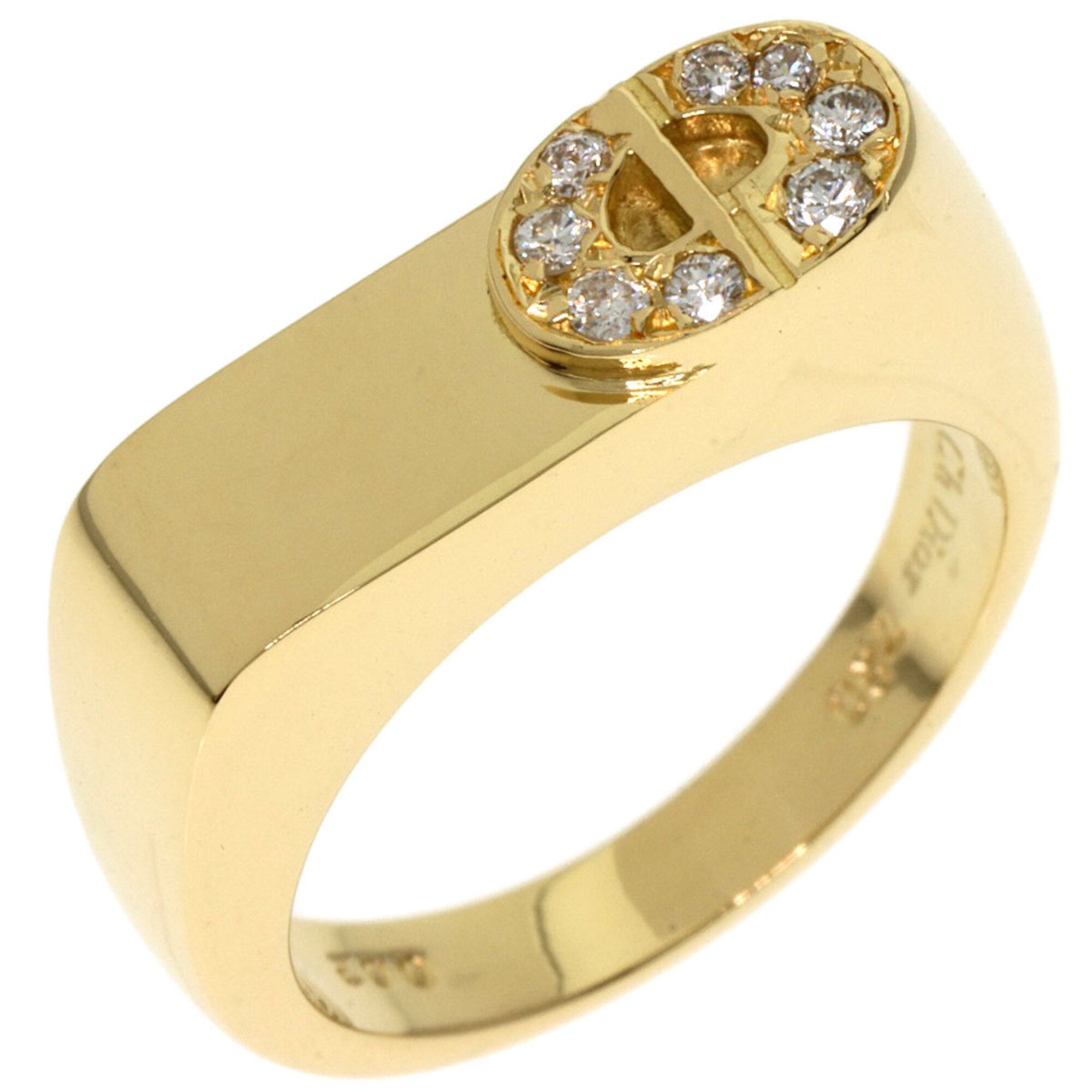 Christian Dior Yellow Gold Yellow Gold (18K) Band Ring (Pre-Owned)