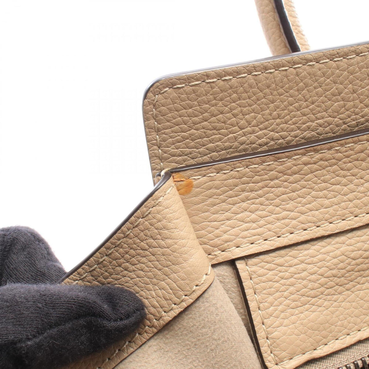 Celine Beige Leather Handbag (Pre-Owned)