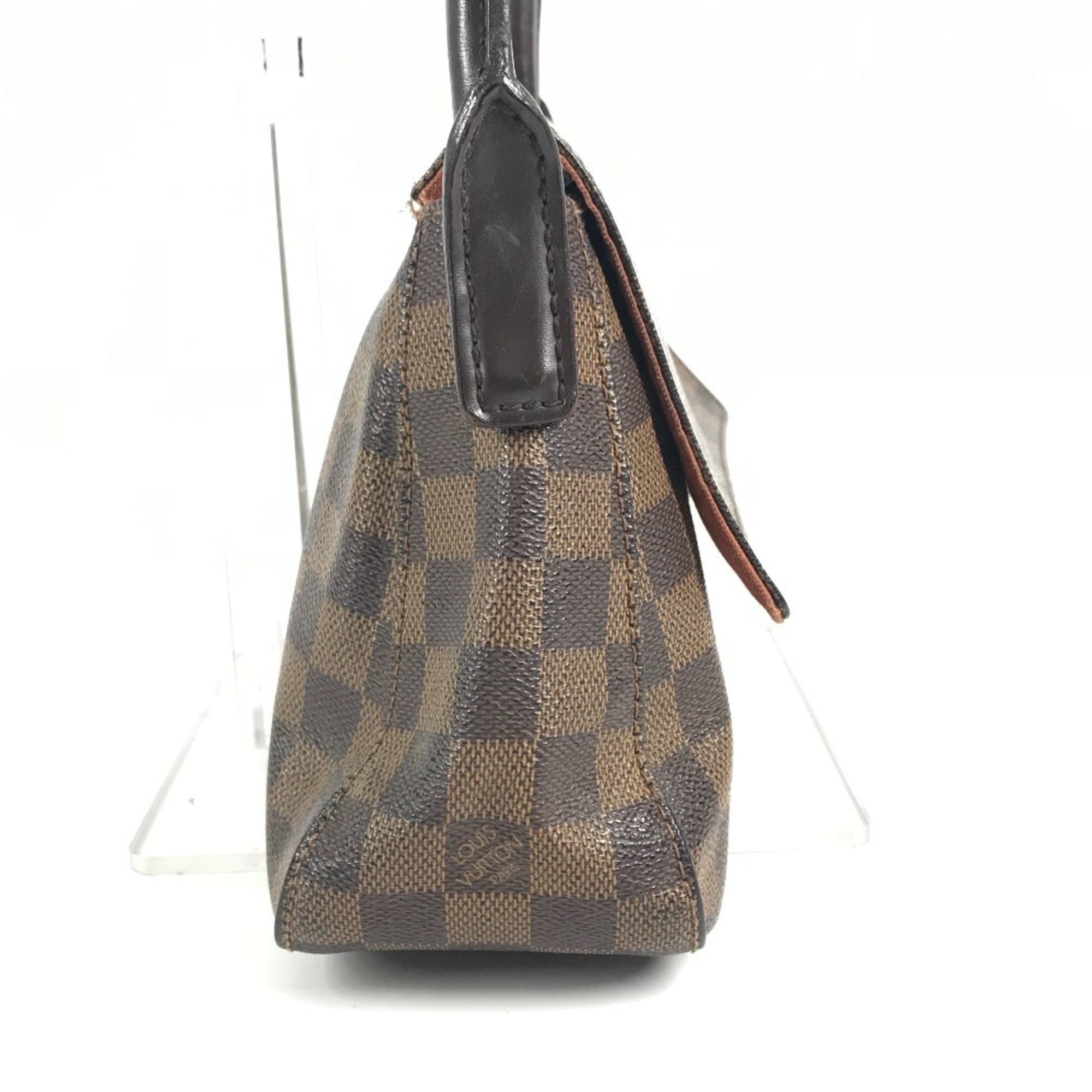 Louis Vuitton Brown Ebene Damier Canvas Handbag Shoulder Bag Tote Bag (Pre-Owned)