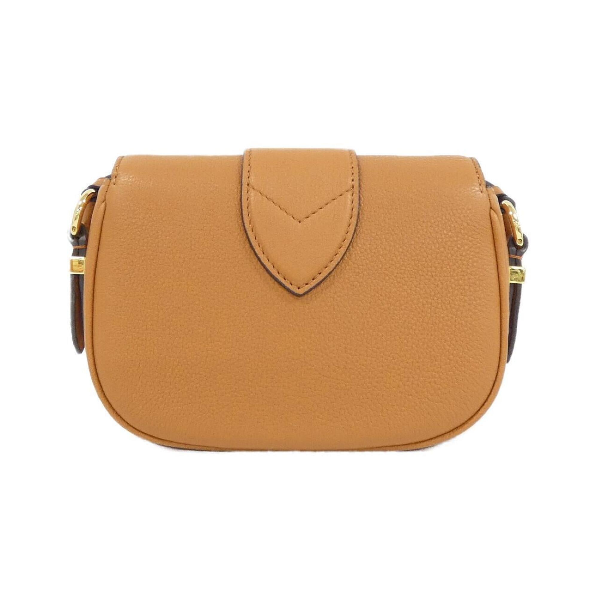 Louis Vuitton Brown Leather Shoulder Bag (Pre-Owned)