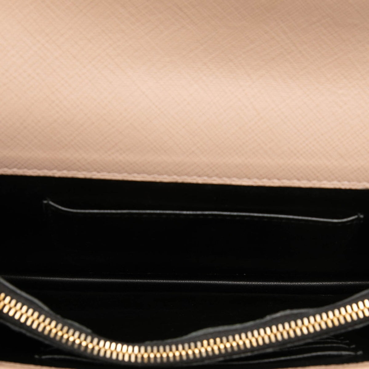 Prada Beige Leather Shoulder Bag (Pre-Owned)