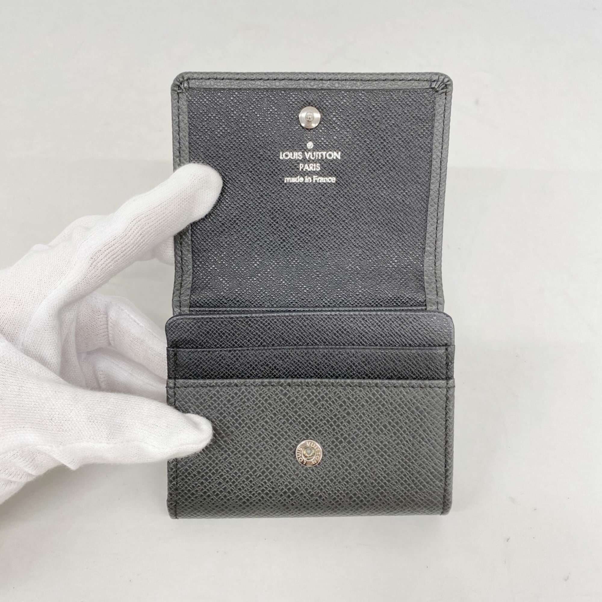 Louis Vuitton Ardoise Coin Purse/Coin Case (Pre-Owned)