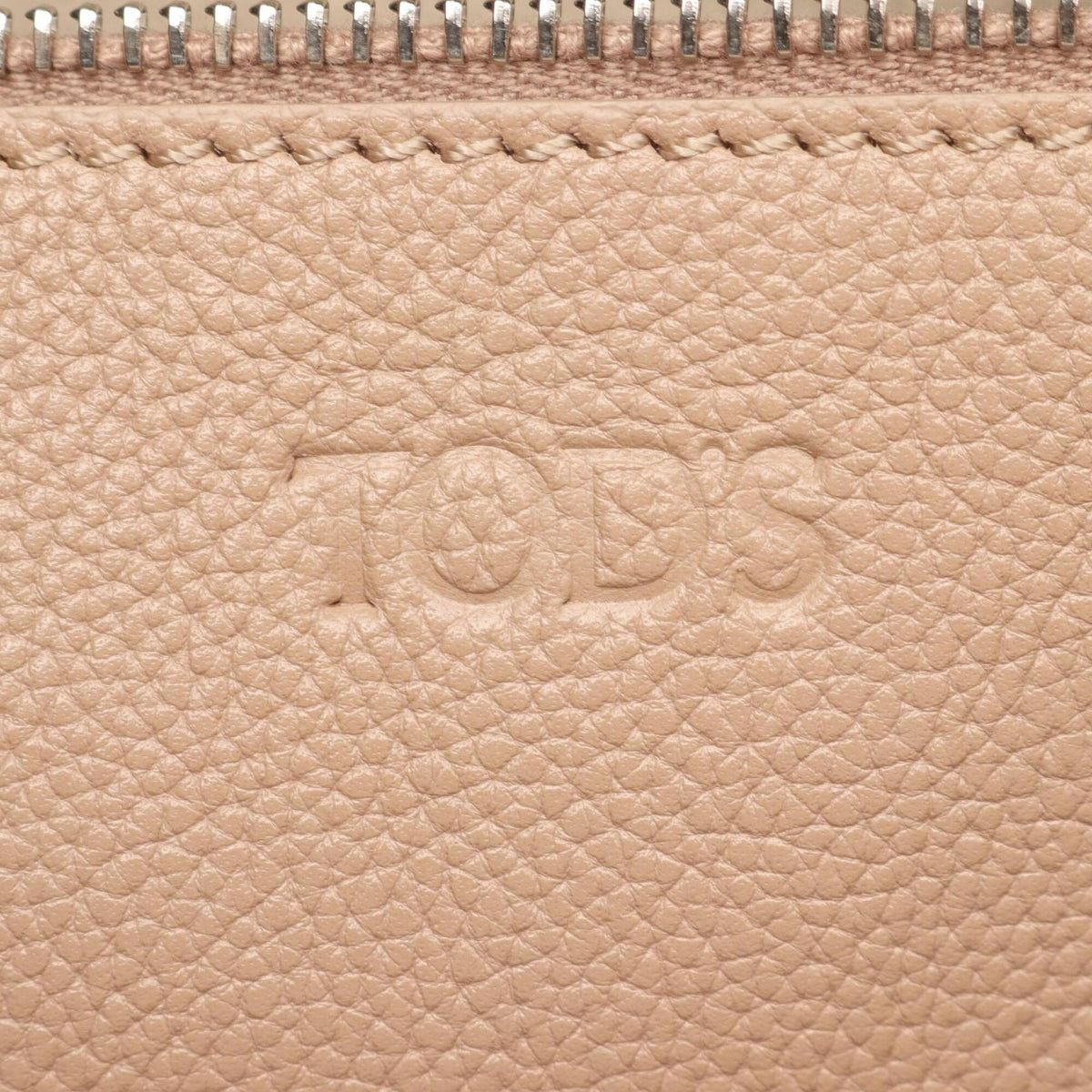 Tod's Pink Leather Handbag Tote Bag (Pre-Owned)