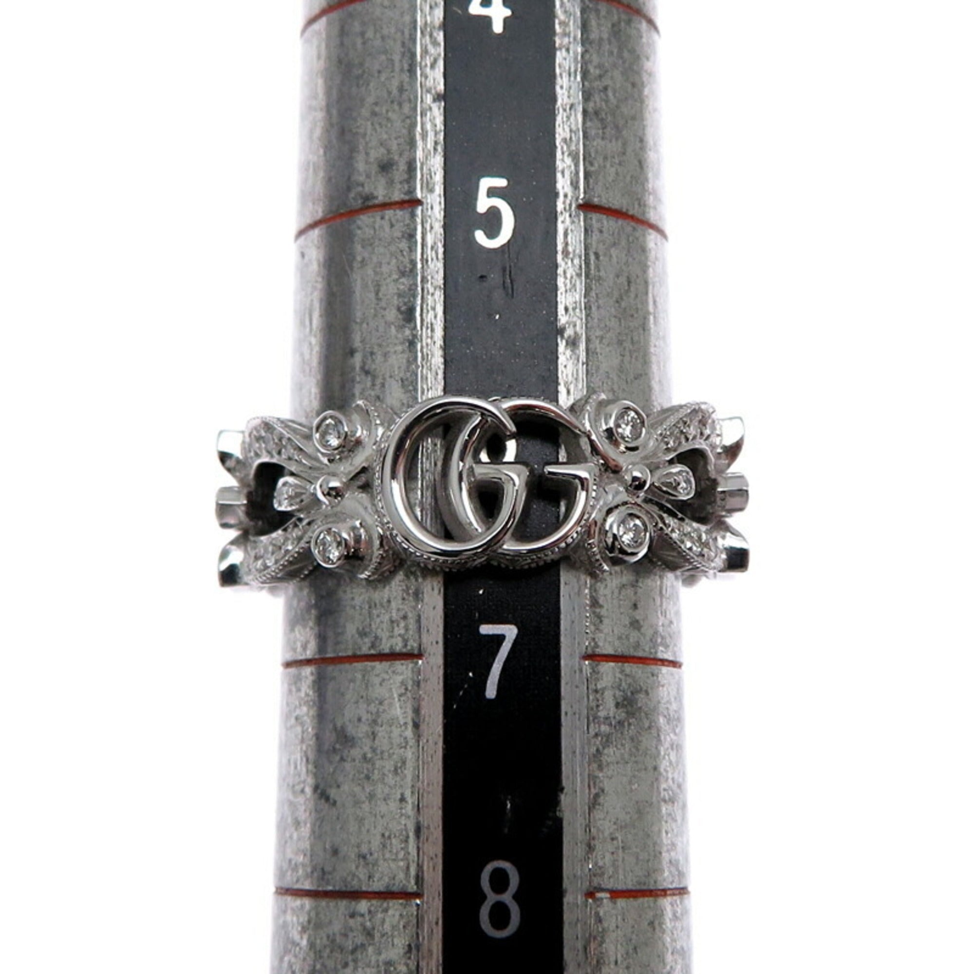 Gucci White Gold (18K) Band Ring (Pre-Owned)