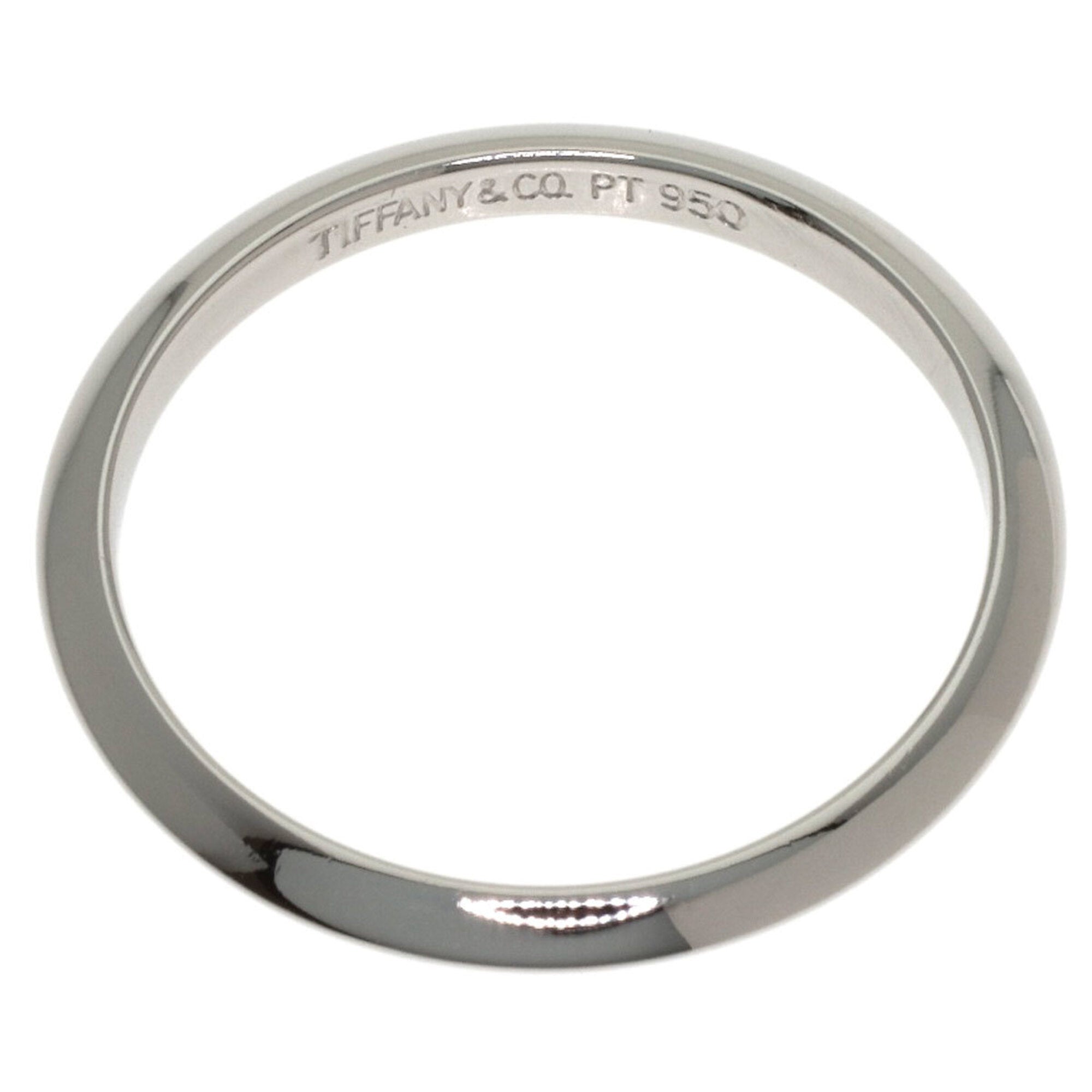 Tiffany Platinum 950 Band Ring (Pre-Owned)