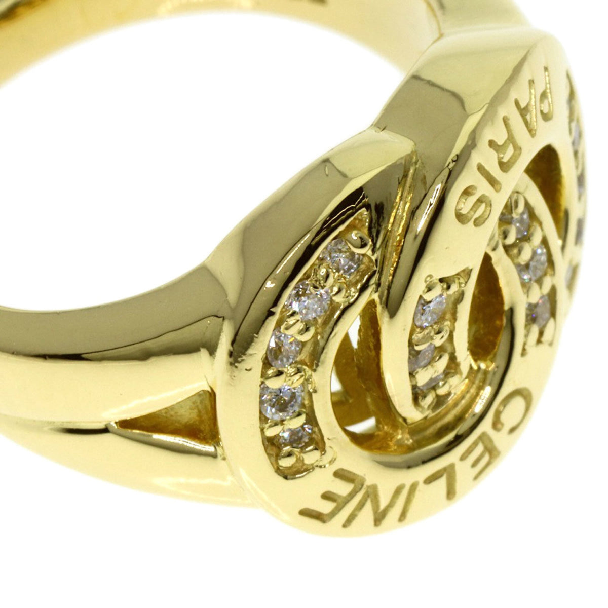 Celine Yellow Gold Yellow Gold (18K) Band Ring (Pre-Owned)