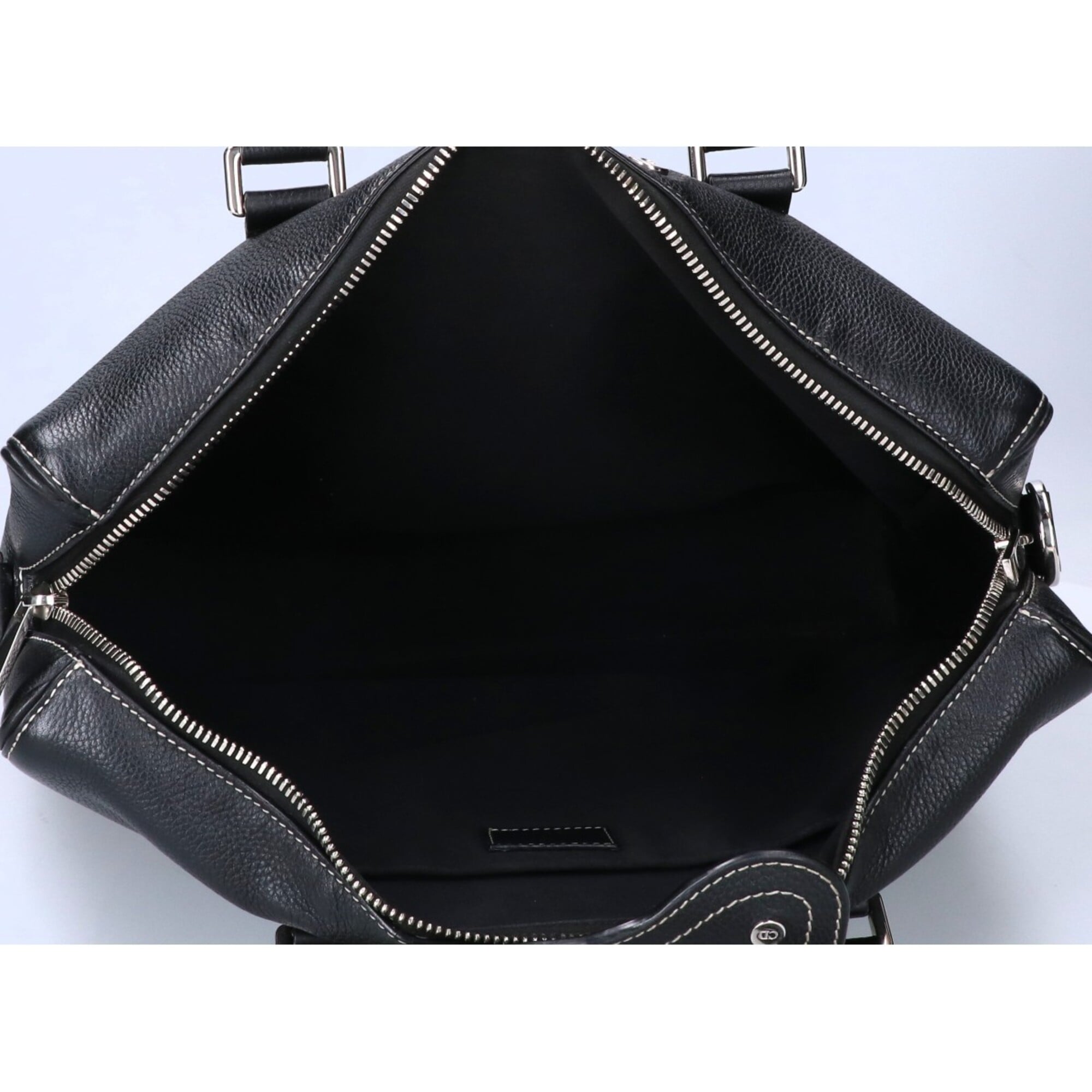 Christian Dior Black Leather Briefcase (Pre-Owned)