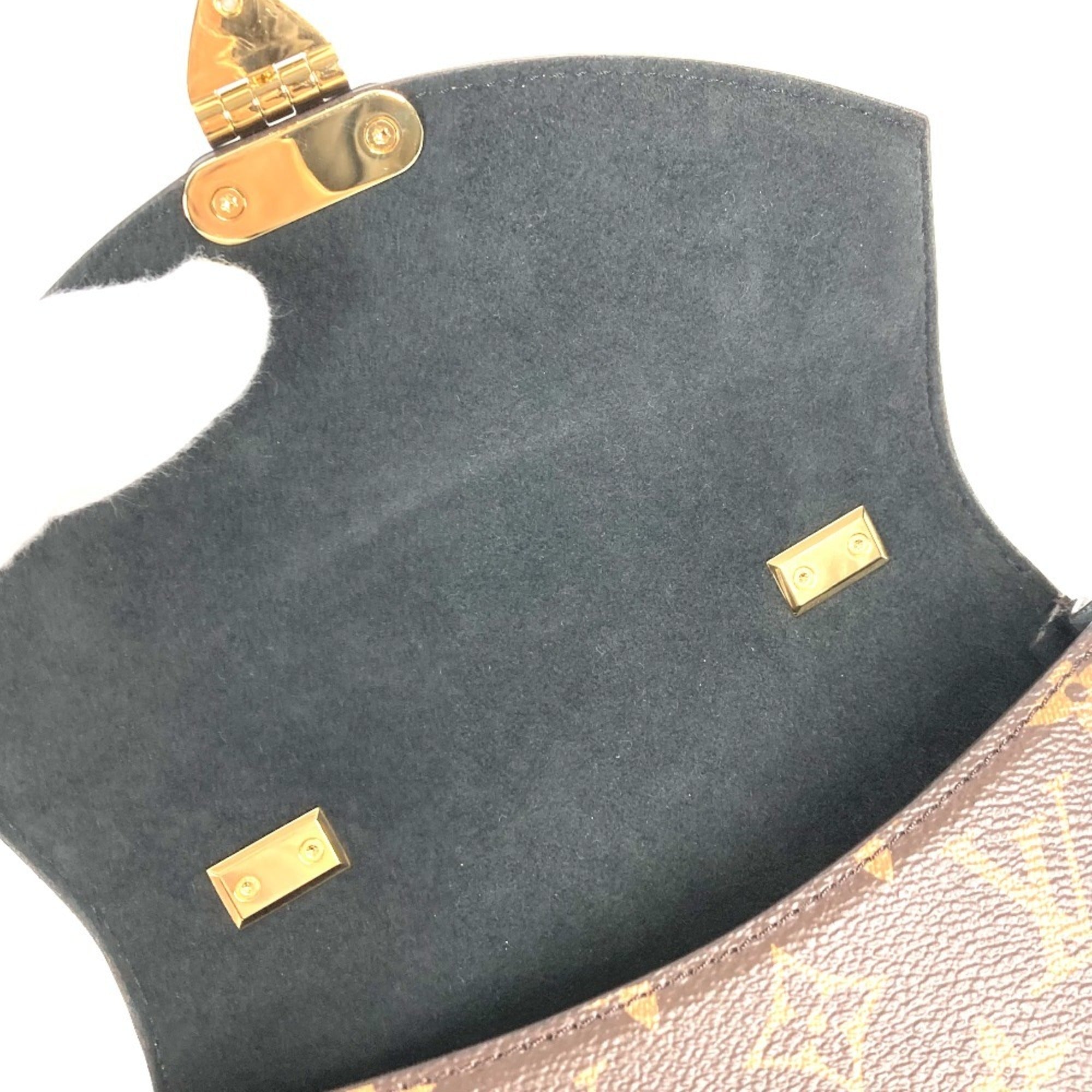 Louis Vuitton Beige Brown Monogram Reverse Monogram Reverse Handbag Shoulder Bag (Pre-Owned)