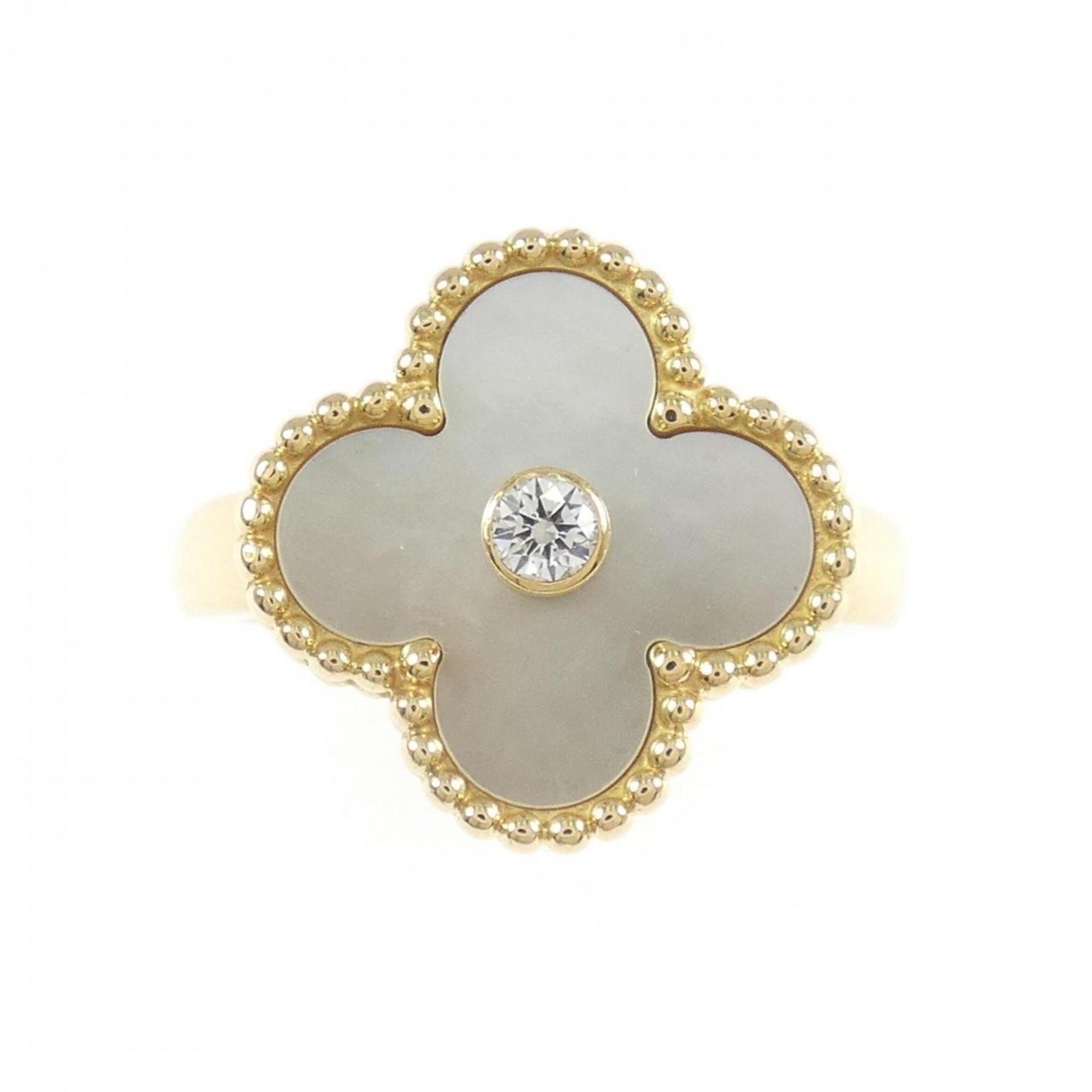 Van Cleef & Arpels Yellow Gold (18K) Band Ring (Pre-Owned)