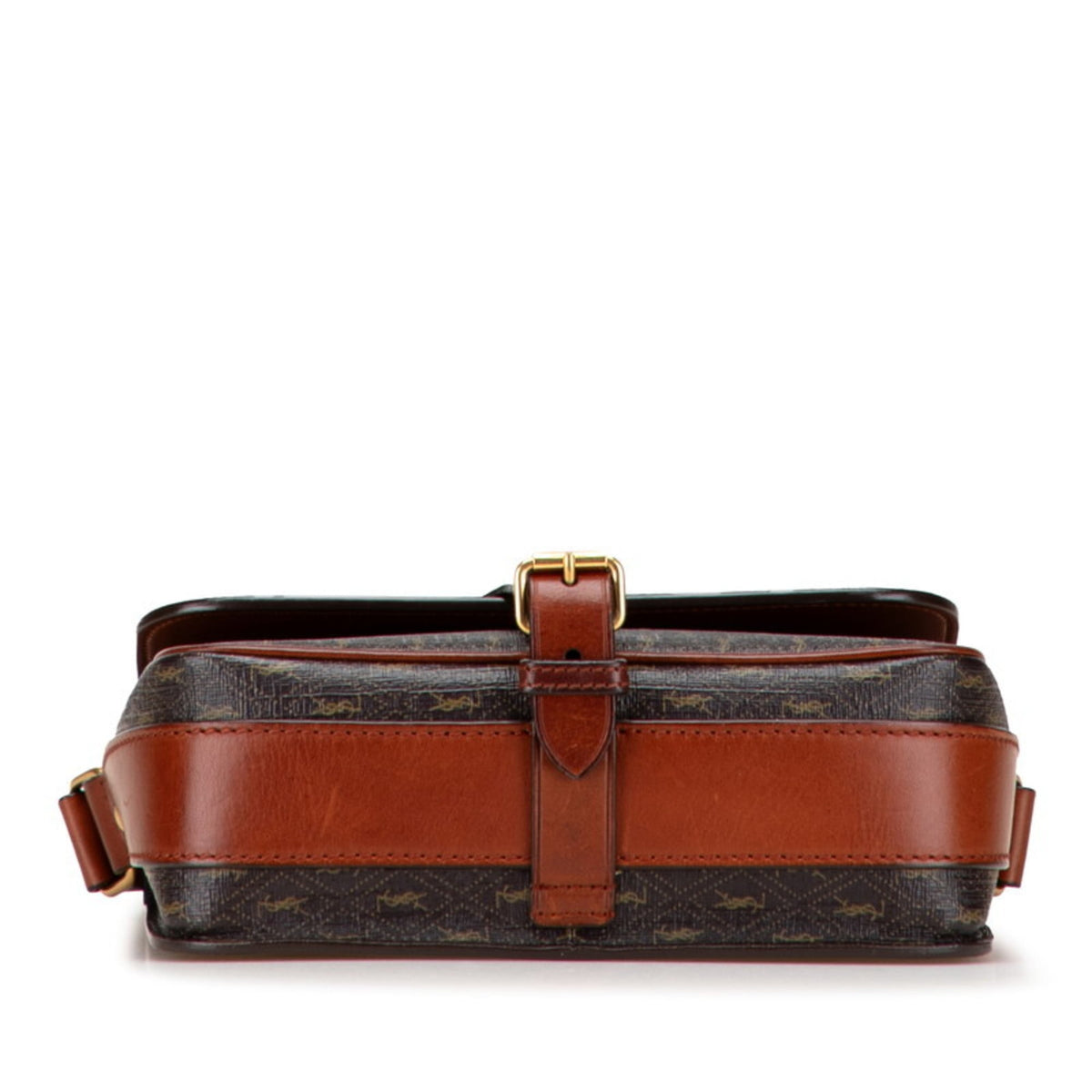 Saint Laurent Brown Pvc Leather Shoulder Bag (Pre-Owned)