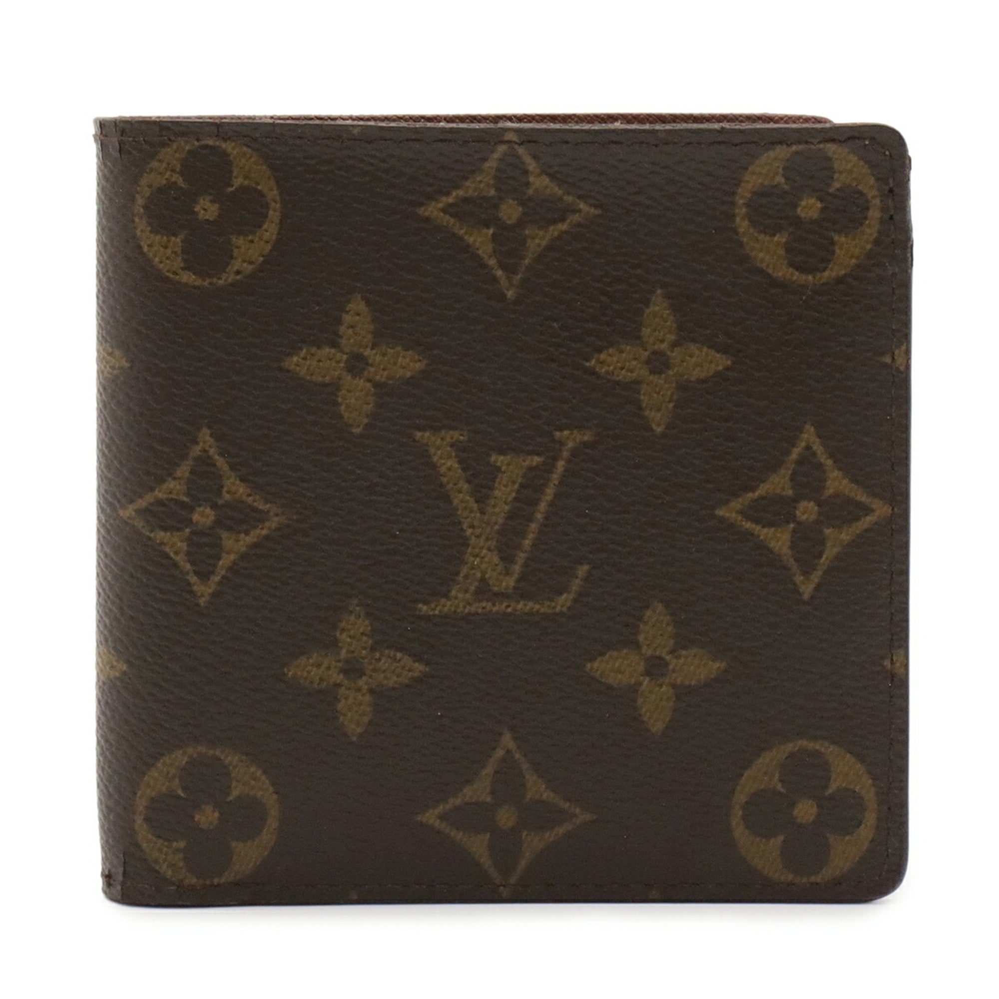 Louis Vuitton Brown Monogram Wallet (Bi-Fold) (Pre-Owned)