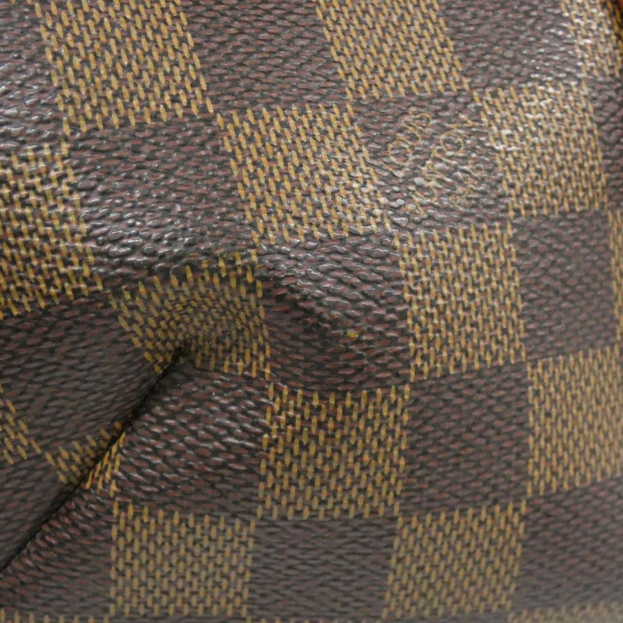 Louis Vuitton Brown Coated Canvas Shoulder Bag (Pre-Owned)