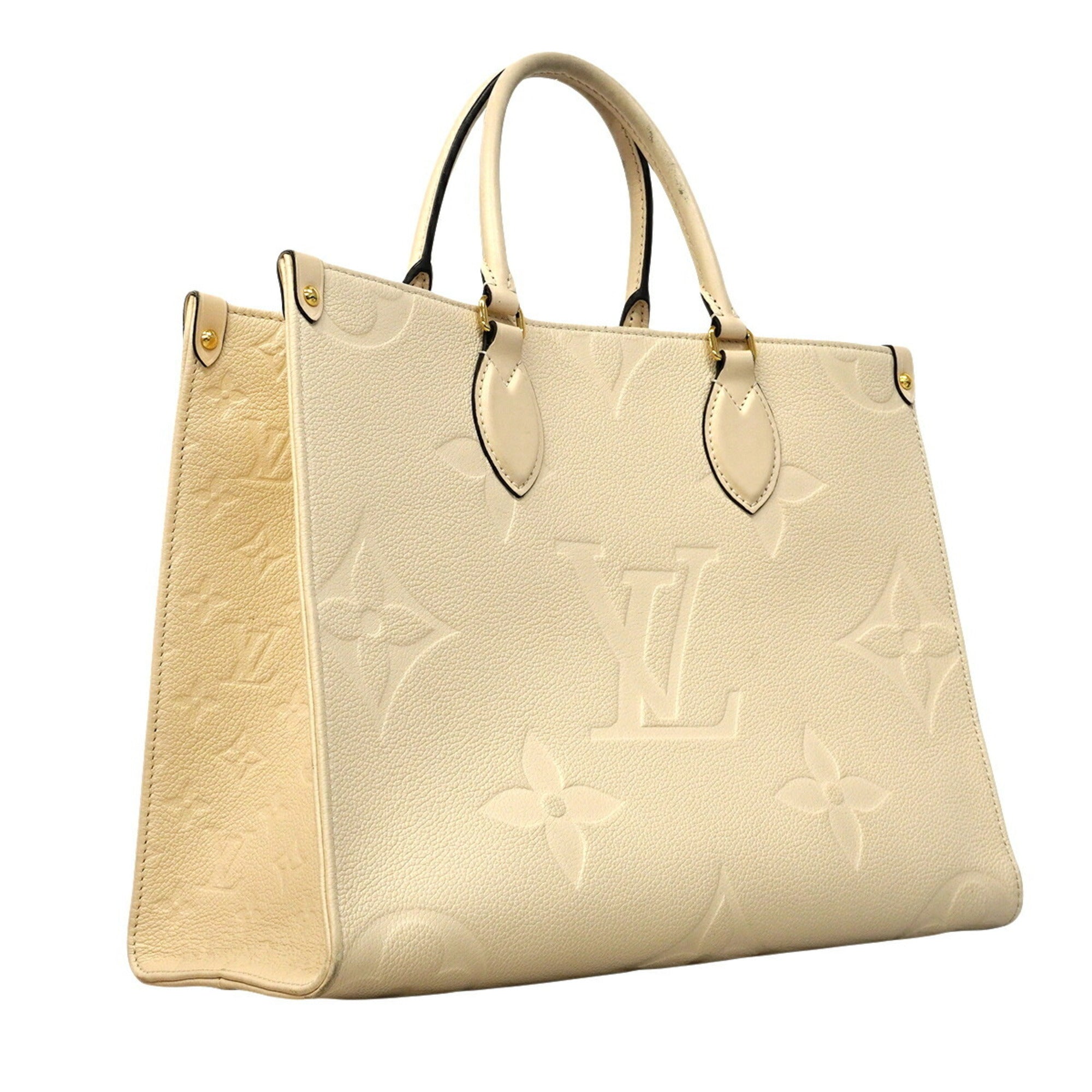 Louis Vuitton Cream Tote Bag (Pre-Owned)