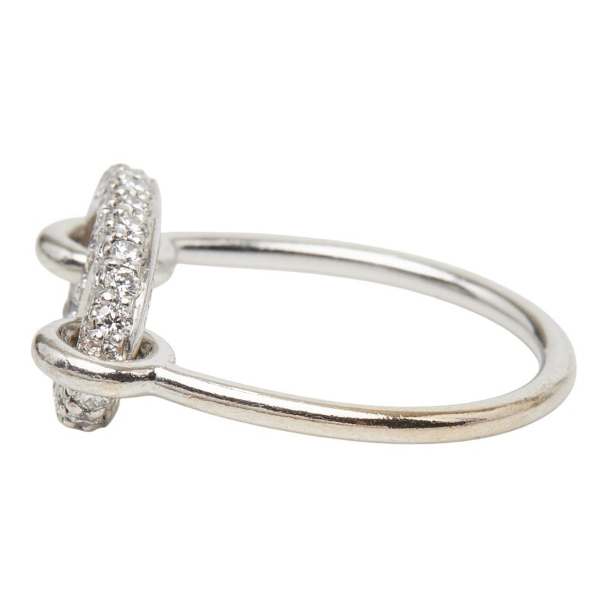 Hermes White Gold (18K) Band Ring (Pre-Owned)
