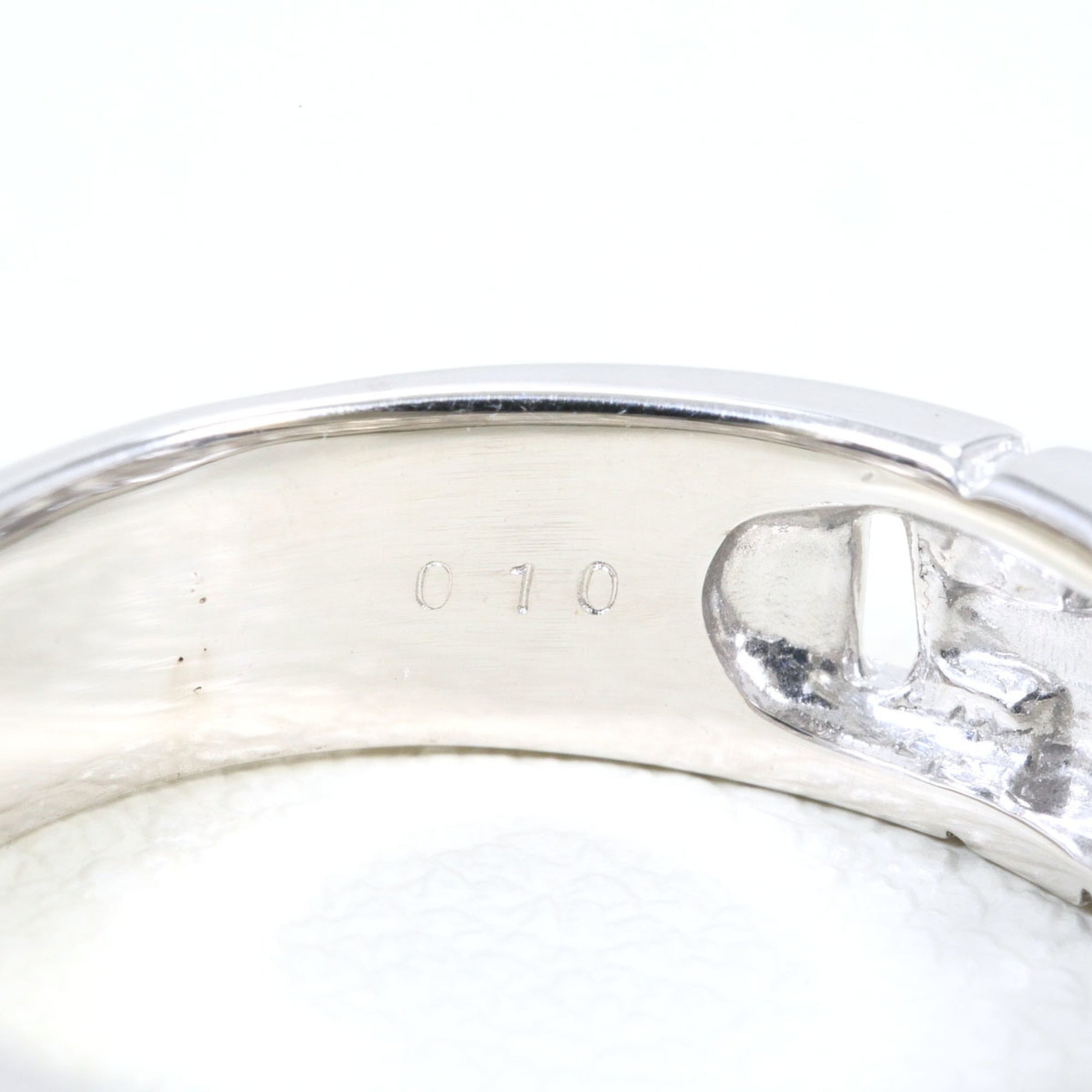 Unbranded White Gold White Gold (14K) Band Ring (Pre-Owned)