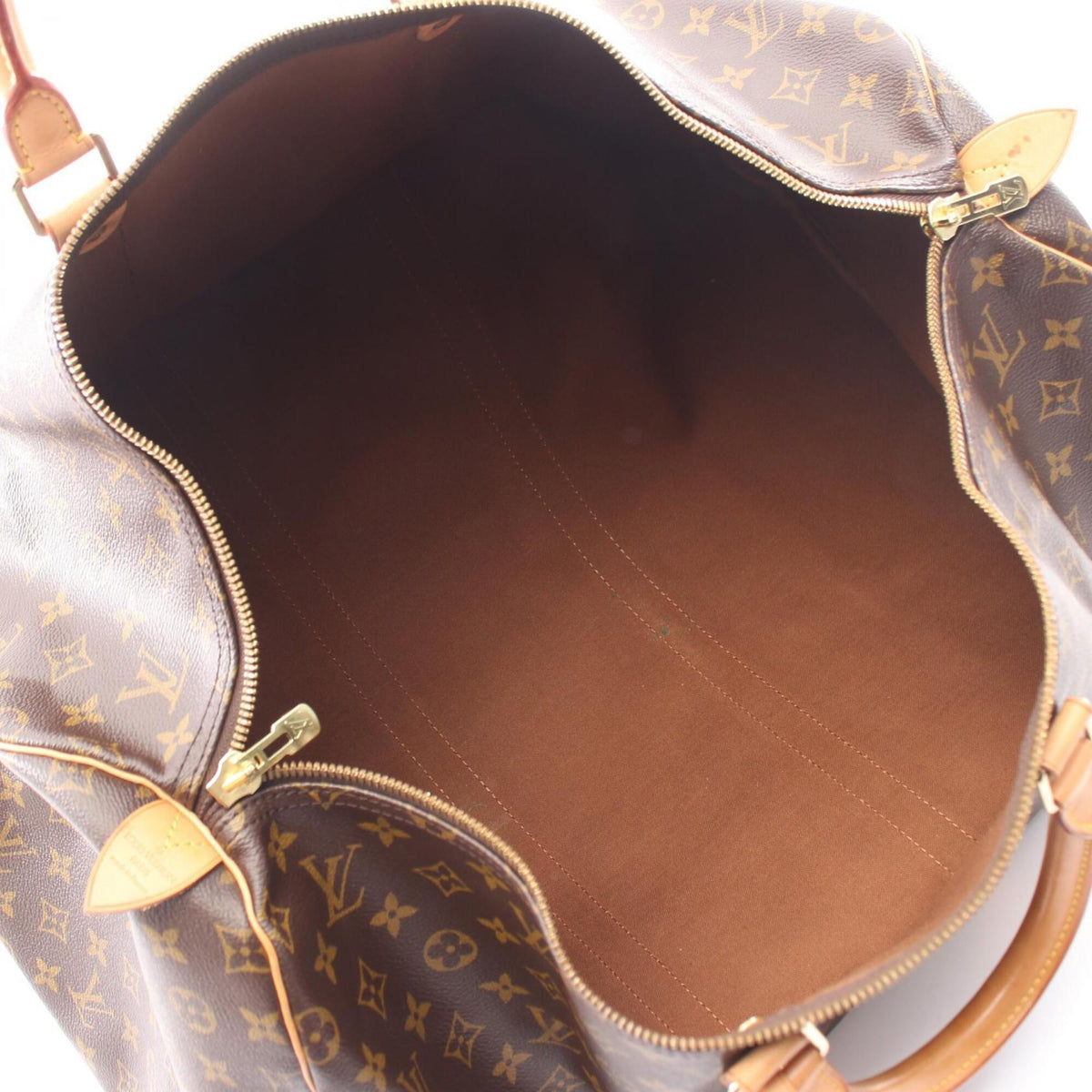 Louis Vuitton Monogram Brown Monogram Boston Bag Handbag (Pre-Owned)