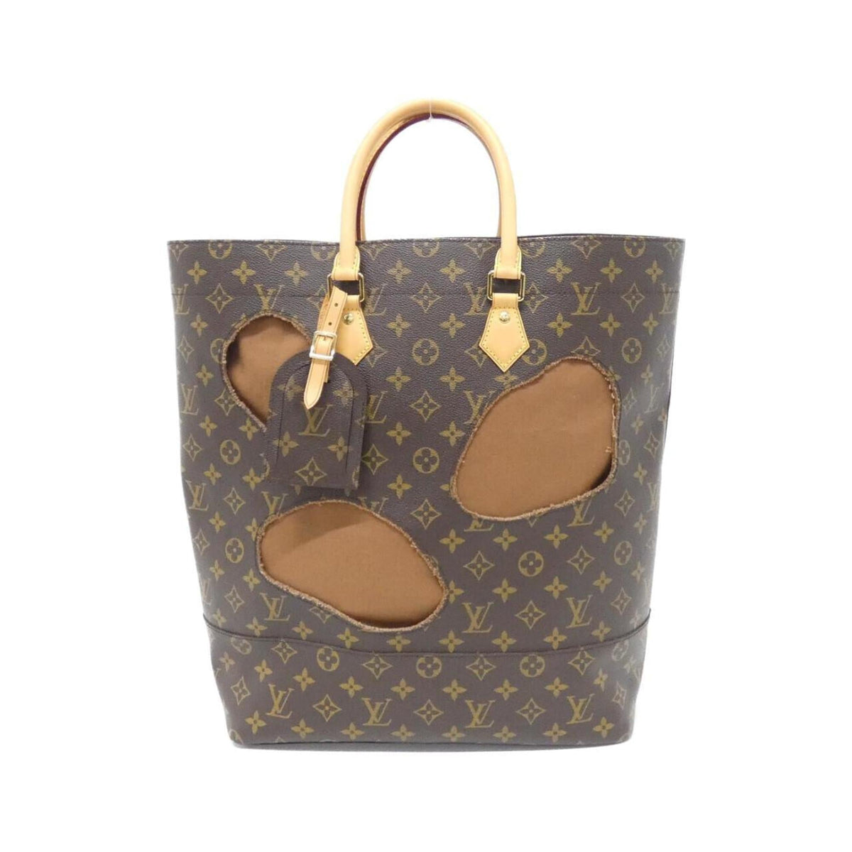 Louis Vuitton Monogram Marron Coated Canvas Handbag (Pre-Owned)