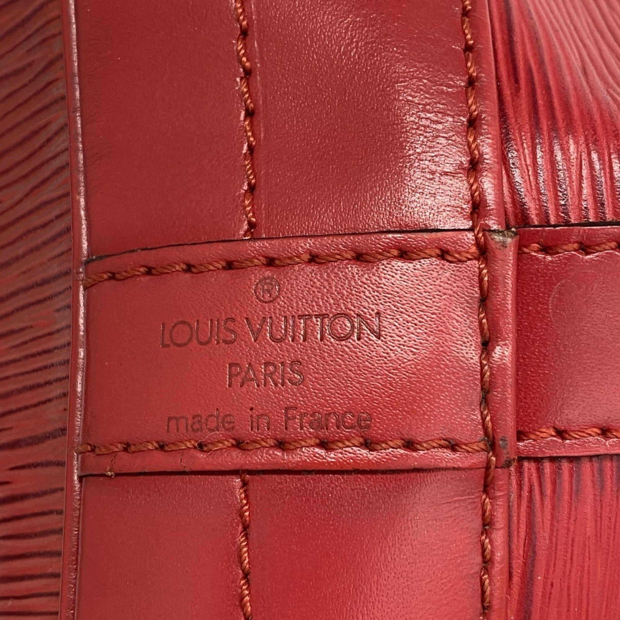 Louis Vuitton Castilian Red Shoulder Bag (Pre-Owned)