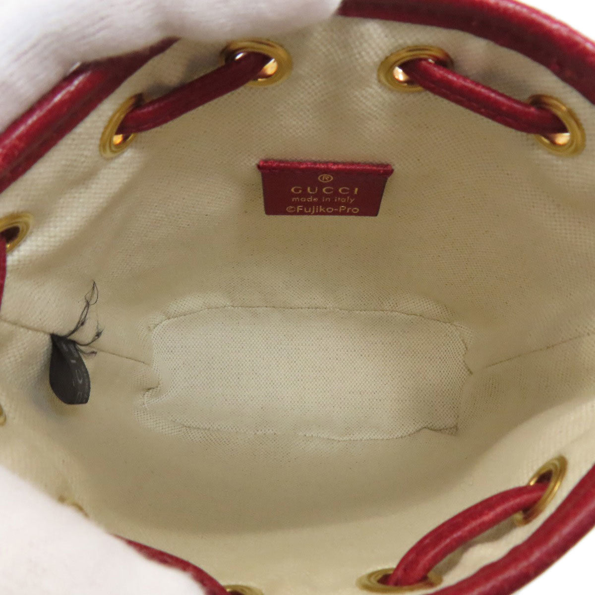 Gucci Brown Red Color Pvc Leather Shoulder Bag (Pre-Owned)