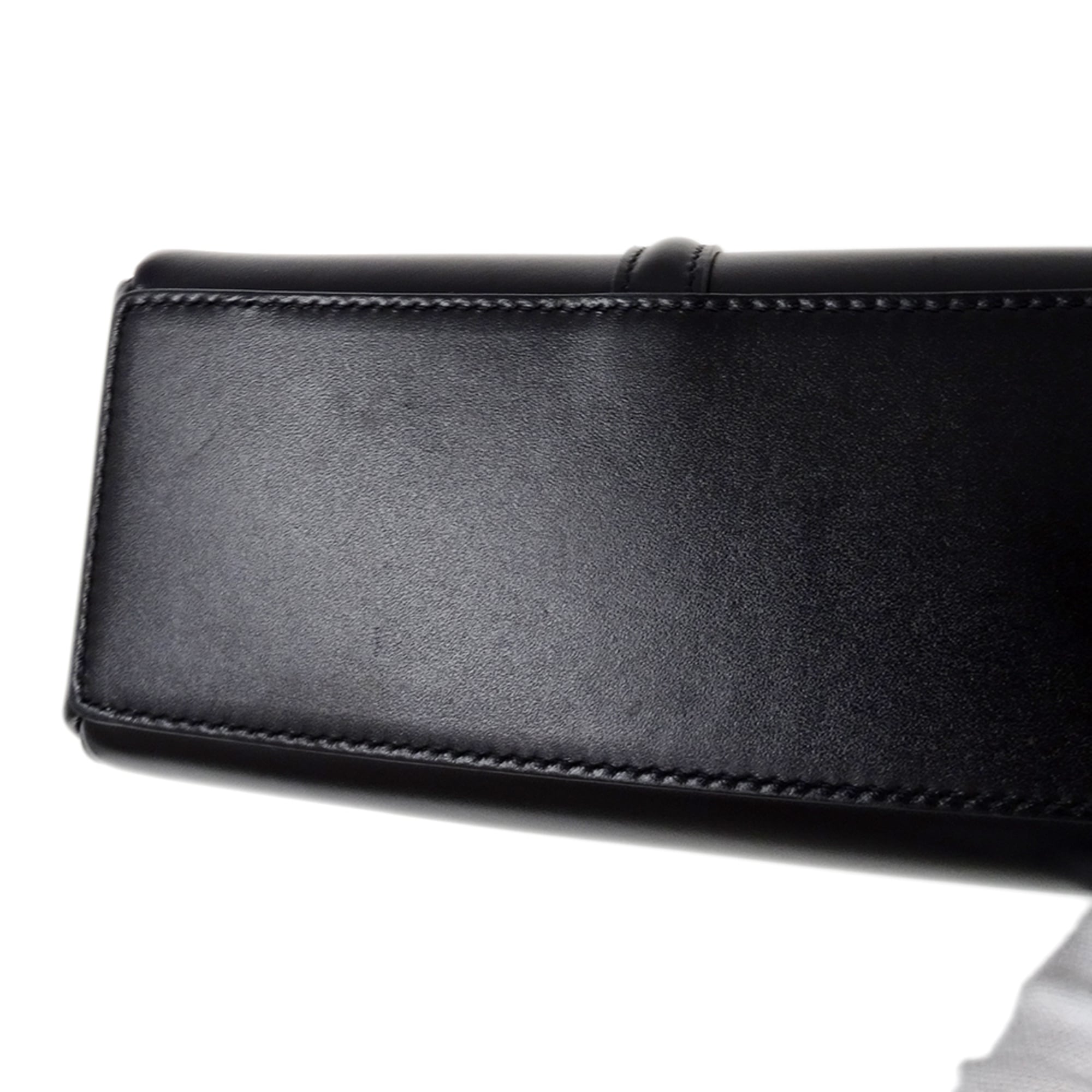 Celine Black Leather Handbag Shoulder Bag (Pre-Owned)