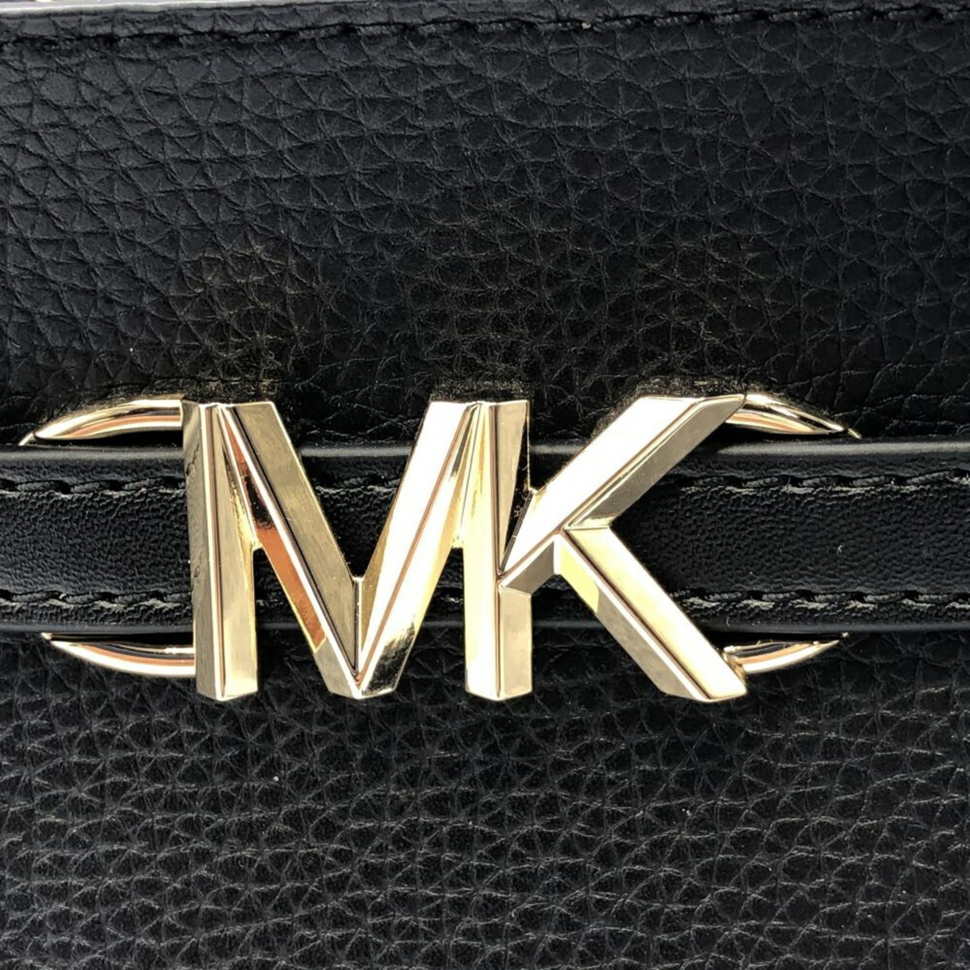 Michael Kors Black Blue Shoulder Bag (Pre-Owned)