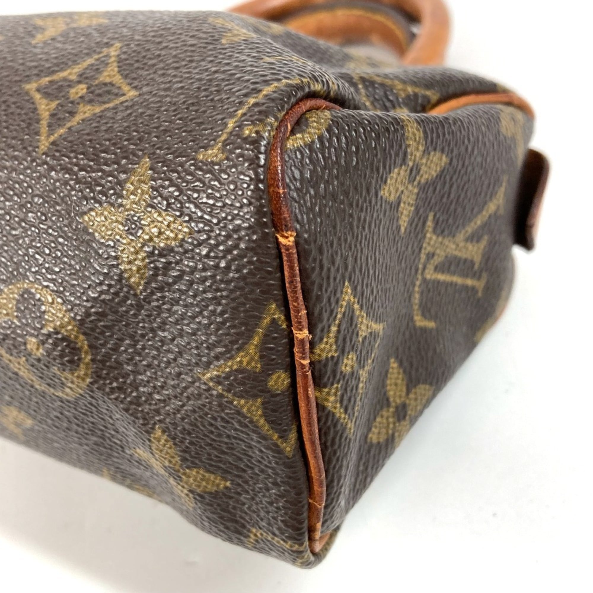 Louis Vuitton Brown Galle Monogram Canvas Handbag Pouch (Pre-Owned)