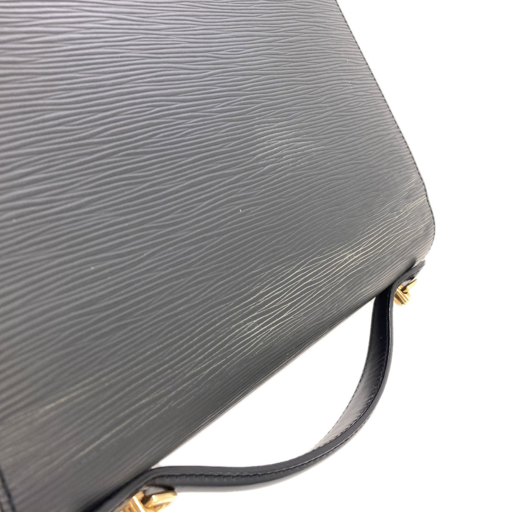 Louis Vuitton Noir Epi Leather Handbag (Pre-Owned)