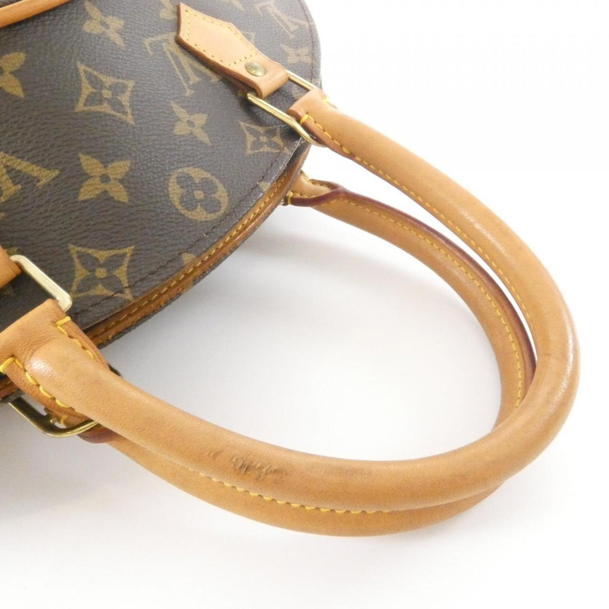 Louis Vuitton Marron Coated Canvas Handbag (Pre-Owned)