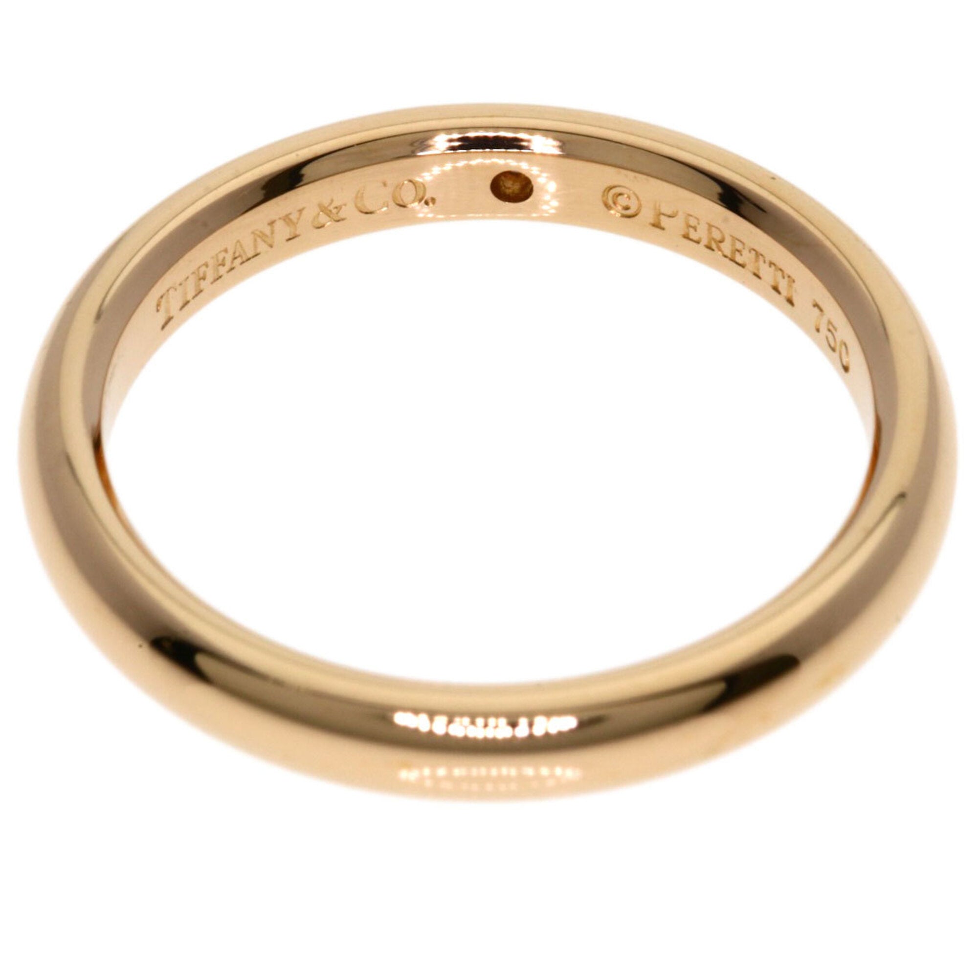 Tiffany Pink Gold (18K) Band Ring (Pre-Owned)