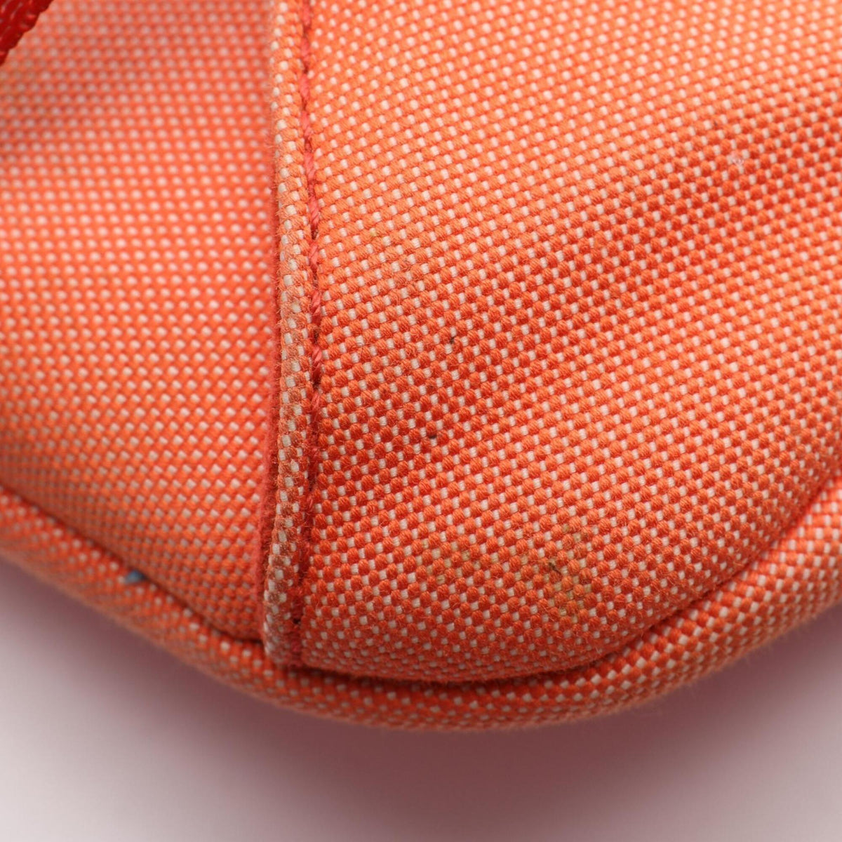 Chanel Blue Orange Red Color Nylon Canvas Backpack (Pre-Owned)