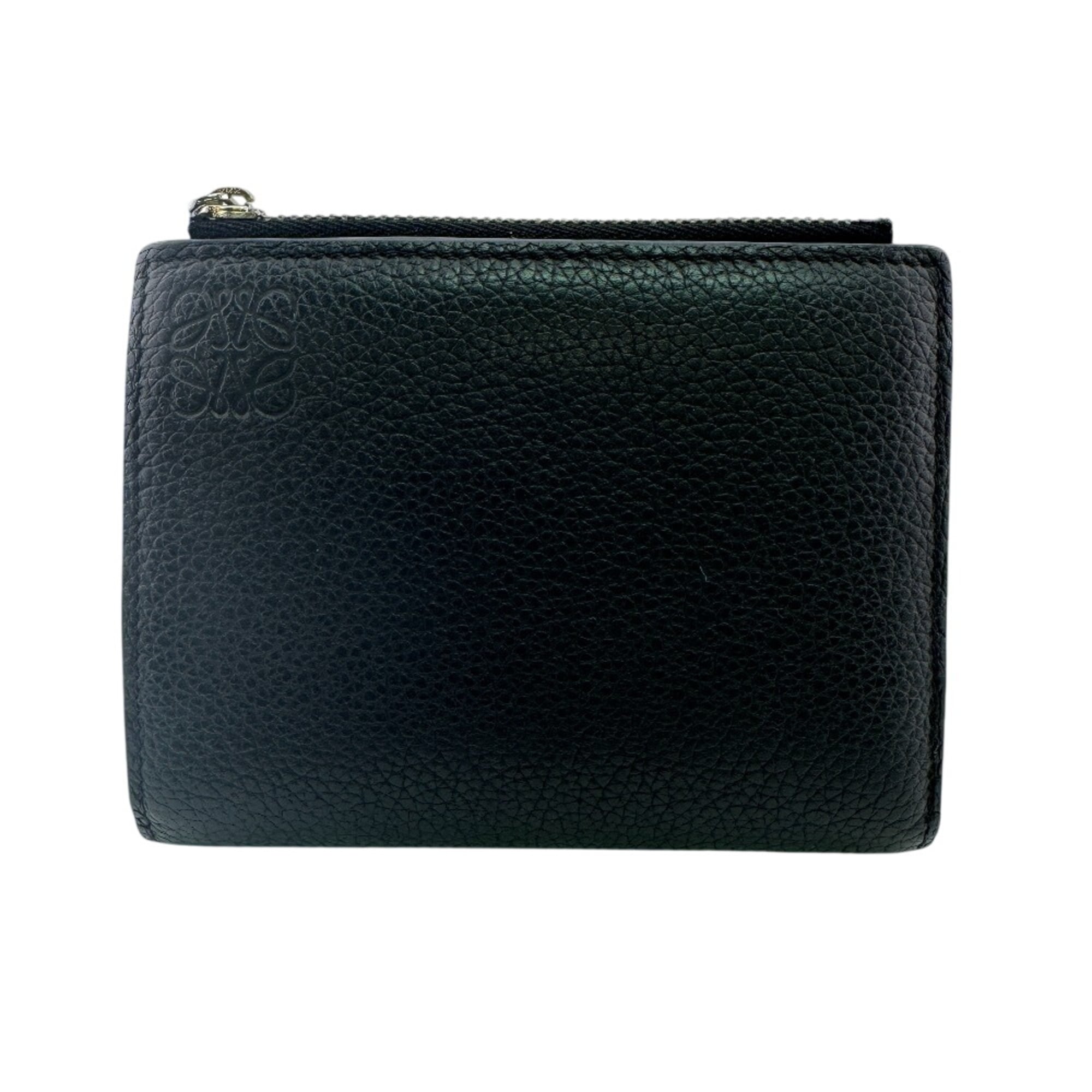 Loewe Black Leather Wallet (Bi-Fold) (Pre-Owned)