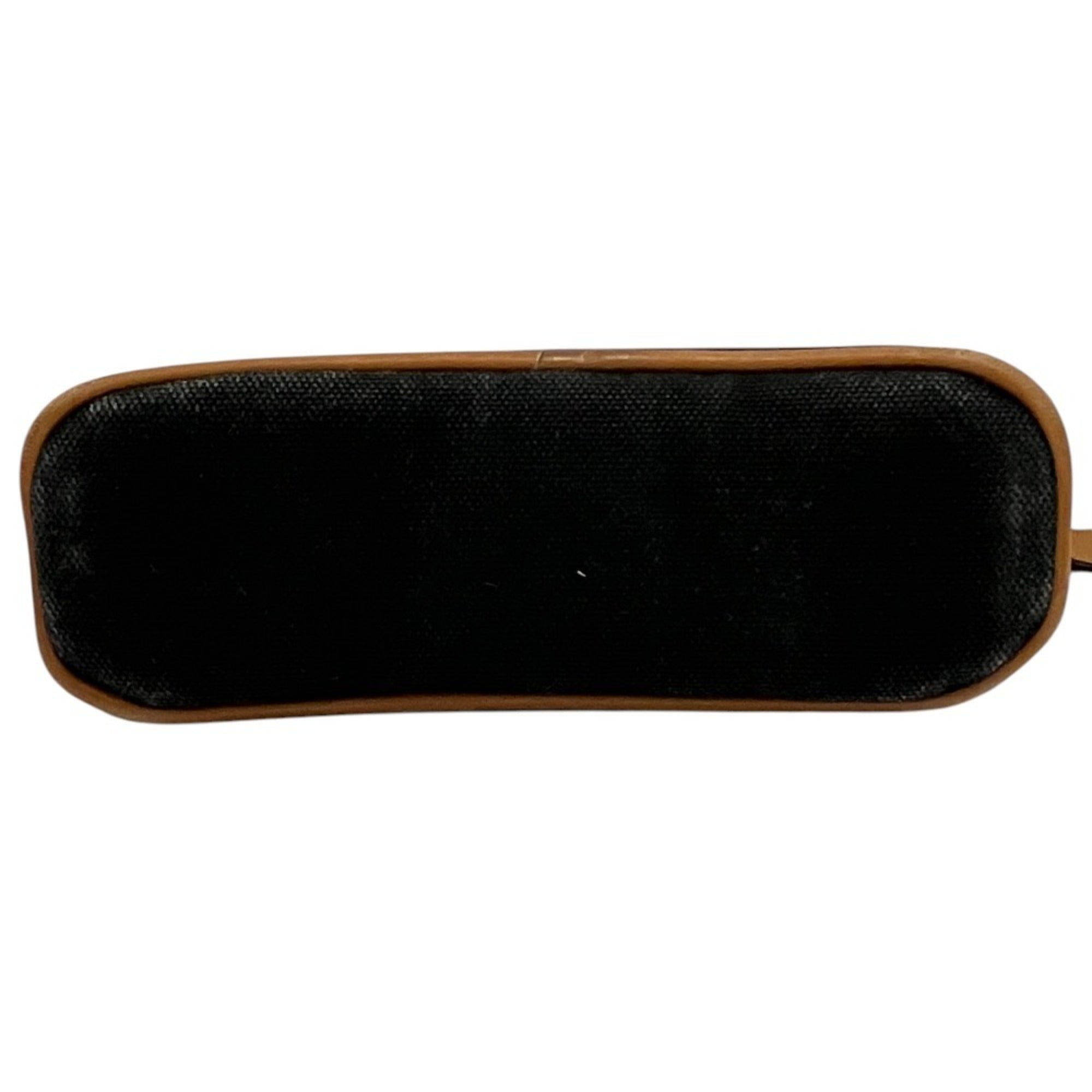 Hermes Black Canvas Cotton Pouch (Pre-Owned)