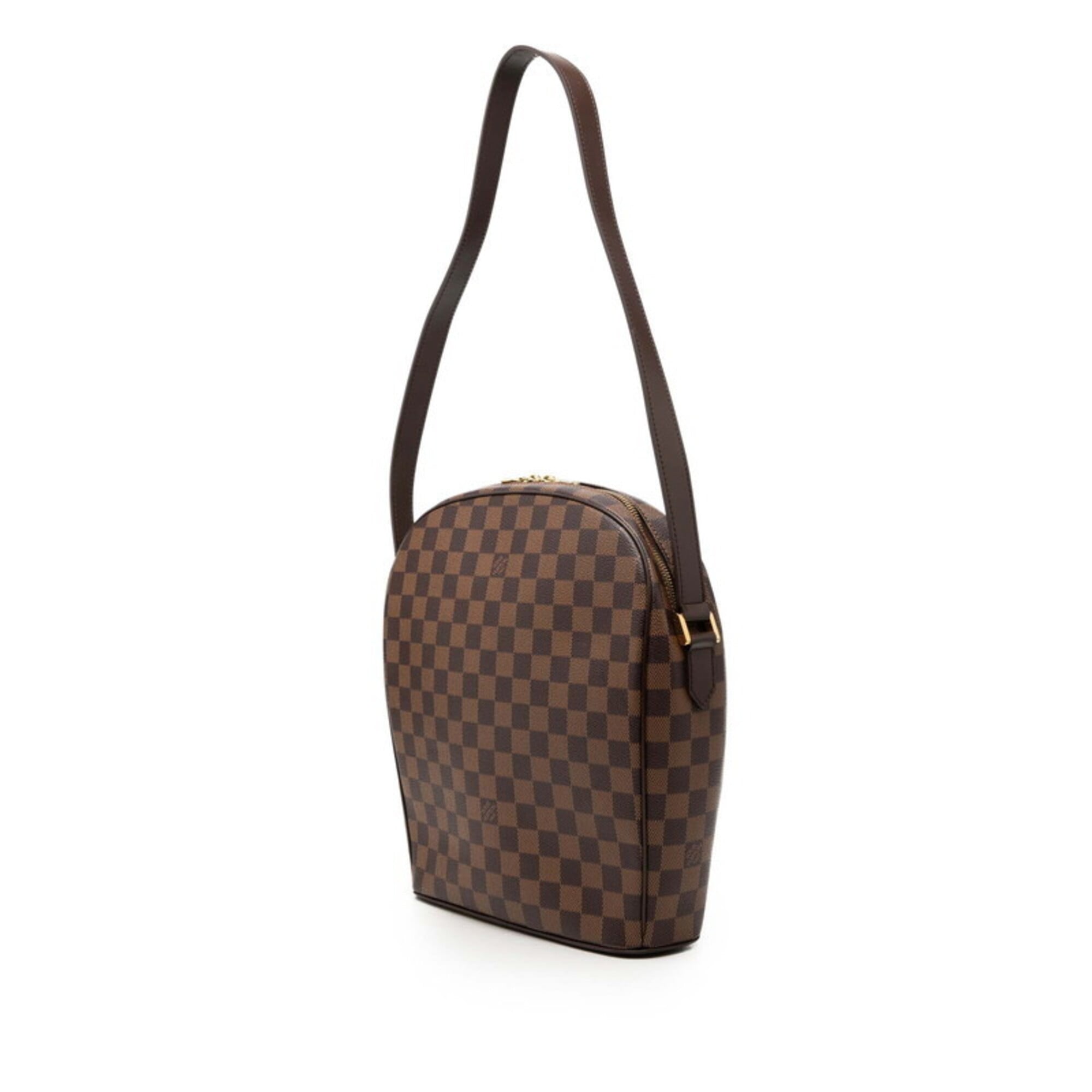 Louis Vuitton Brown Damier Canvas Pvc Leather Shoulder Bag (Pre-Owned)