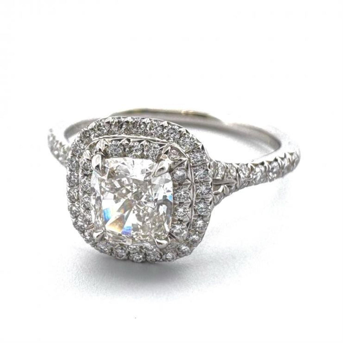 Tiffany Platinum 950 Band Ring (Pre-Owned)