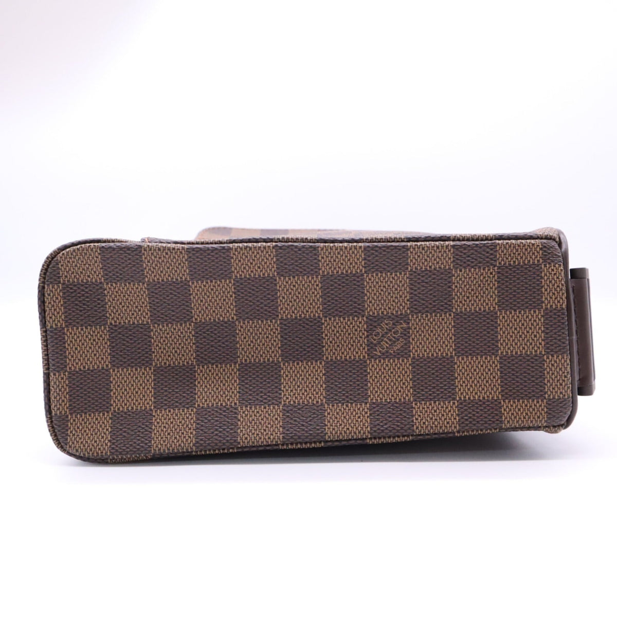 Louis Vuitton Damier Beige Brown Coated Canvas Leather Shoulder Bag (Pre-Owned)