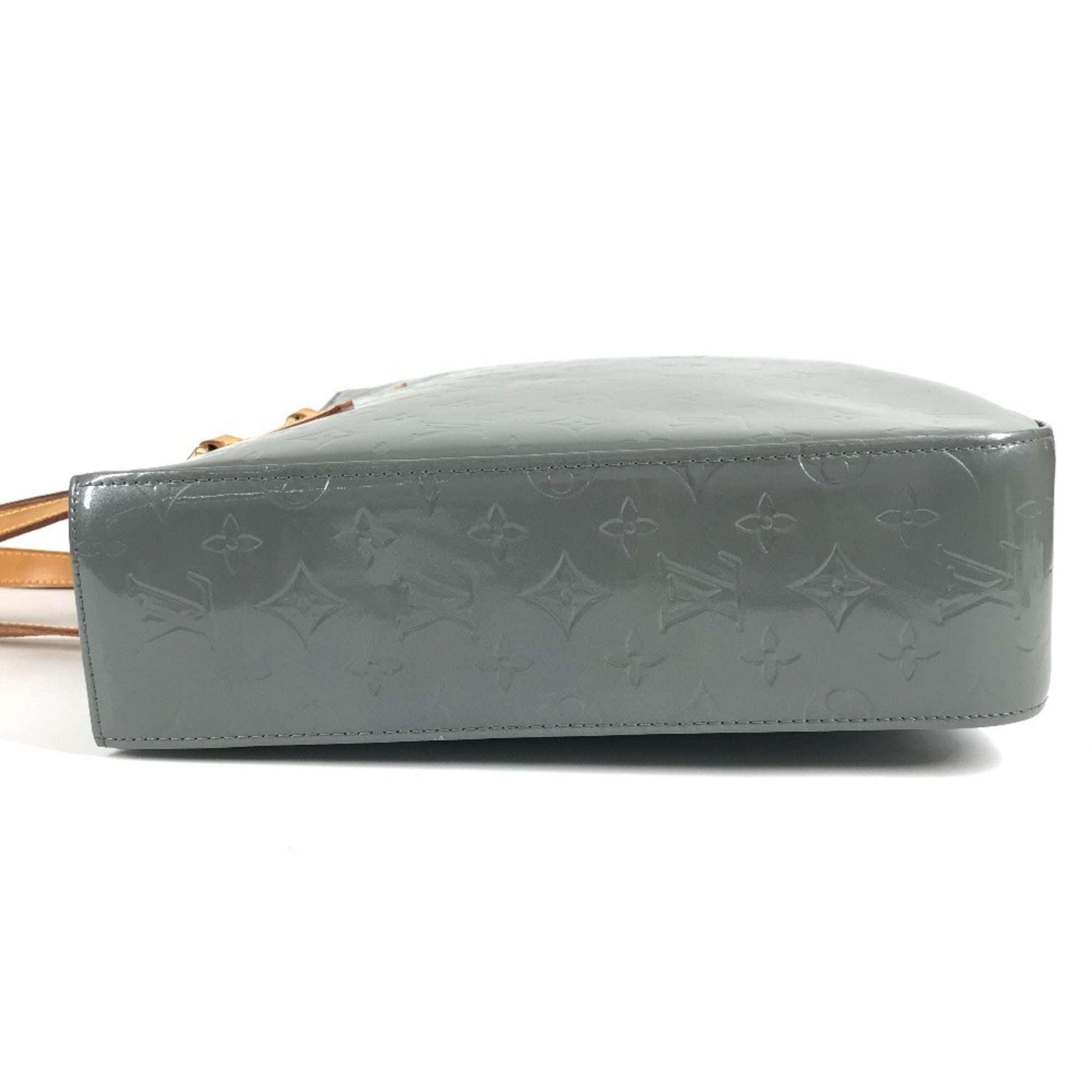Louis Vuitton Monogram Vernis Gray Gris Monogram Vernis Shoulder Bag Tote Bag (Pre-Owned)