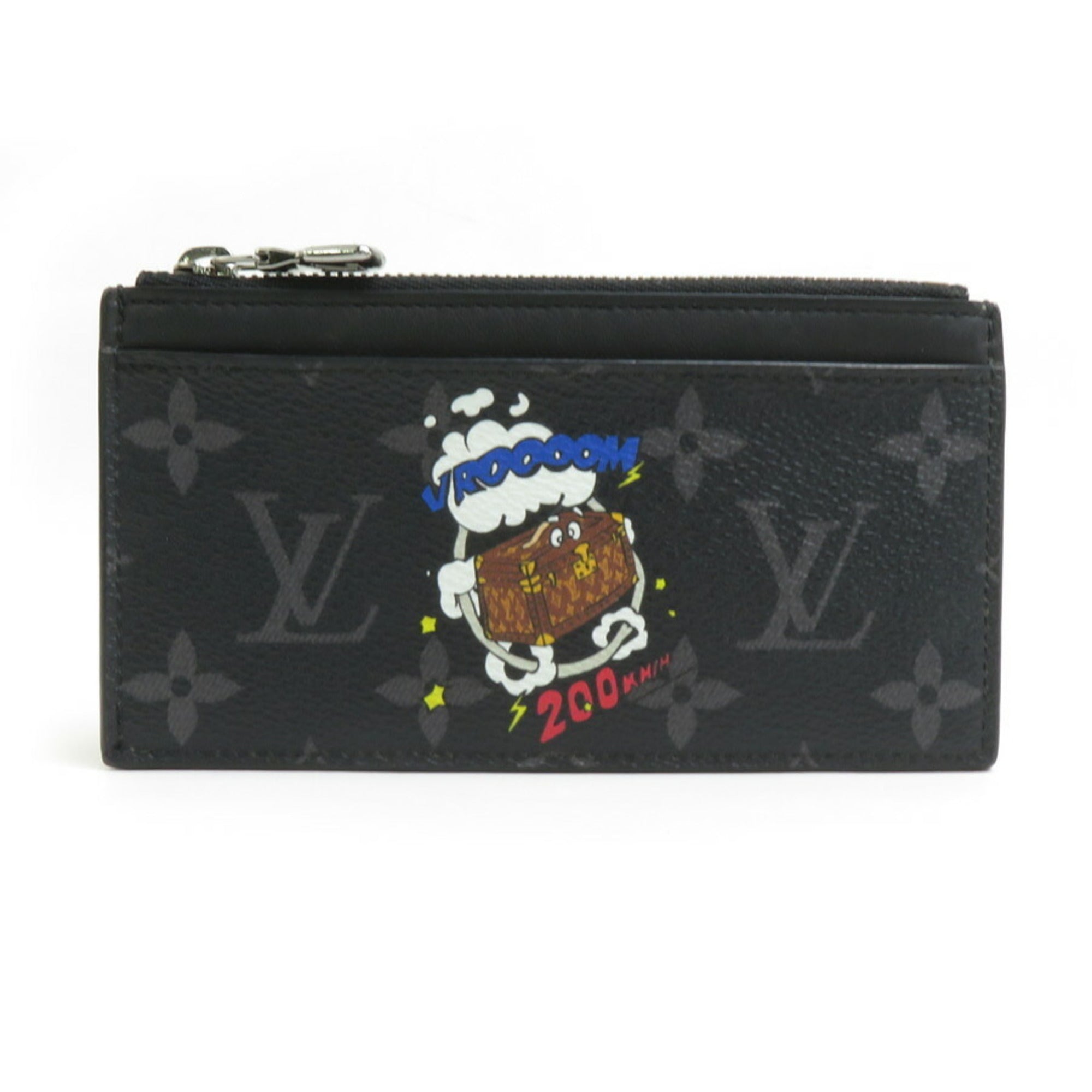 Louis Vuitton Monogram Eclipse Black Monogram Eclipse Monogram Eclipse Coin Purse/Coin Case (Pre-Owned)