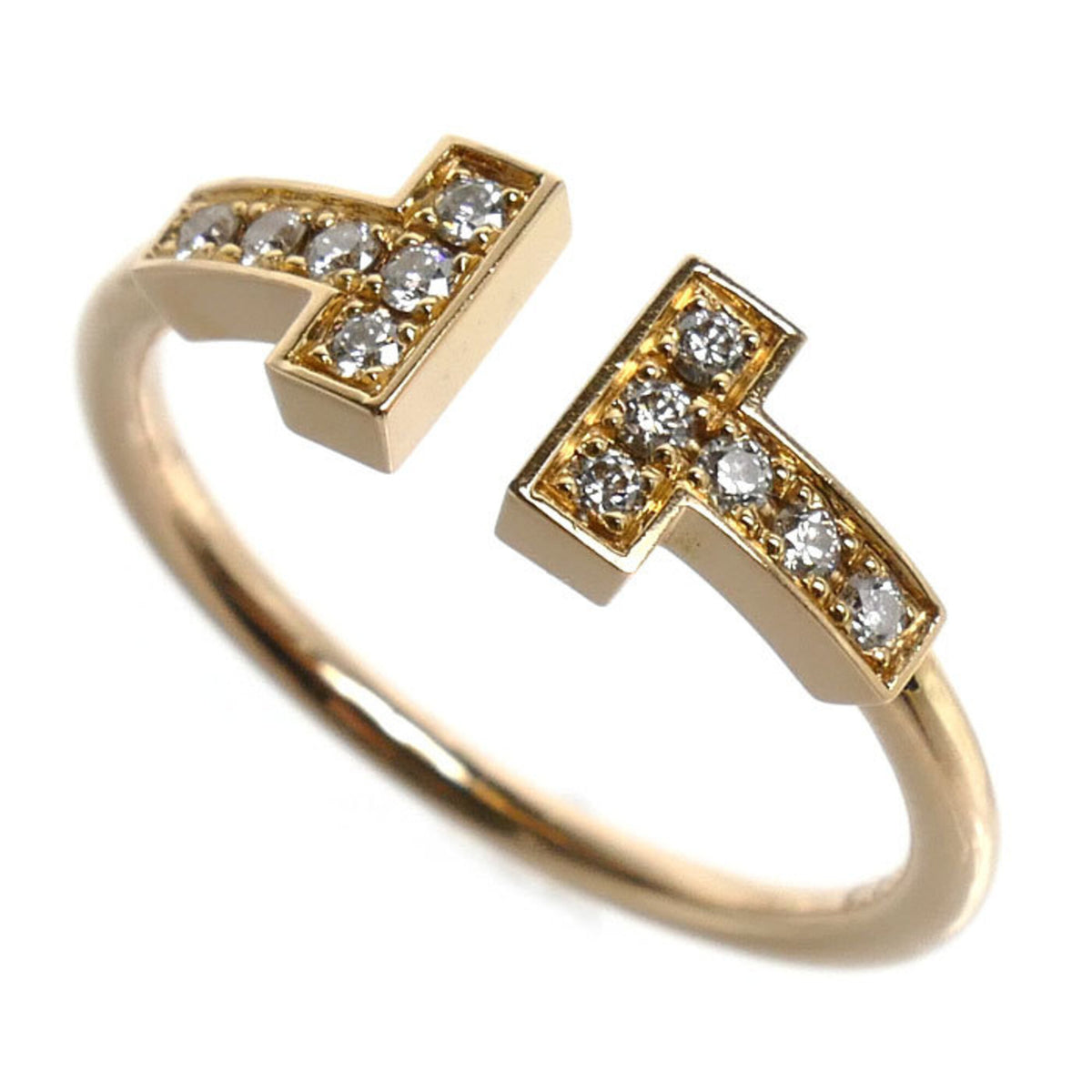 Tiffany Pink Gold (18K) Band Ring (Pre-Owned)