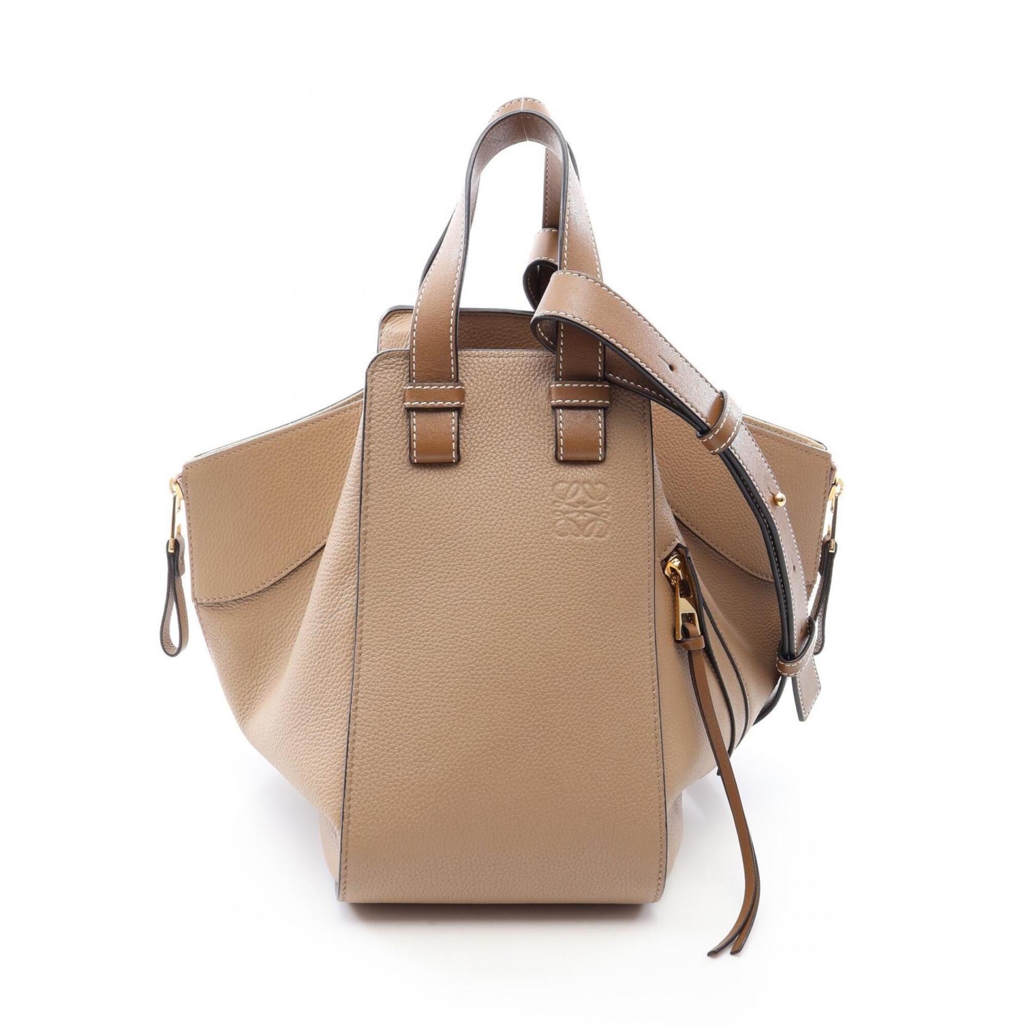 Loewe Beige Leather Handbag (Pre-Owned)