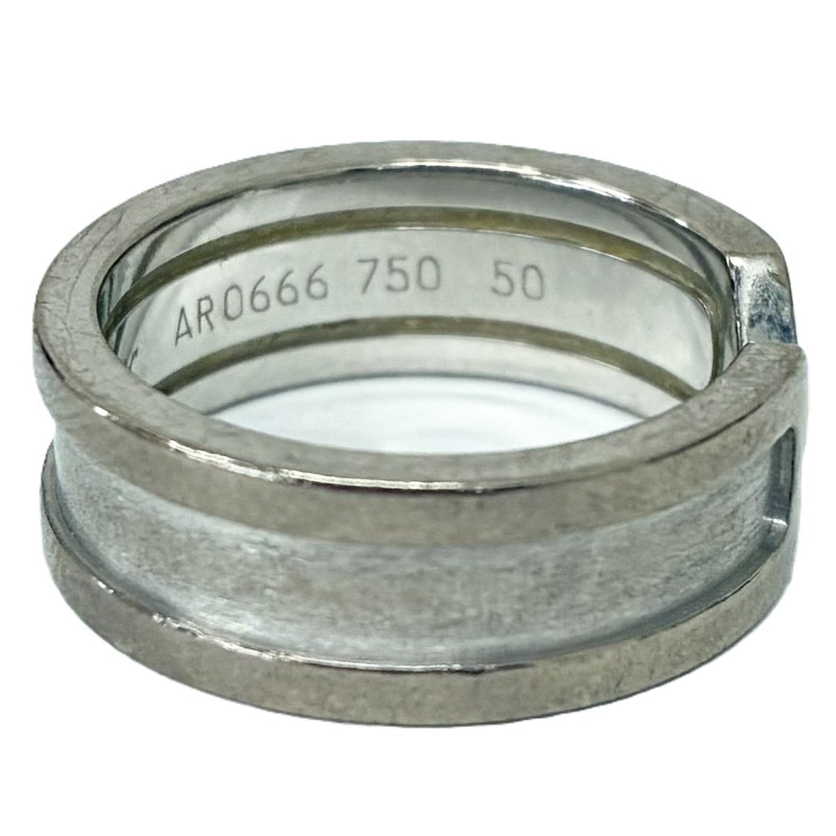 Cartier C2 Silver Band Ring (Pre-Owned)