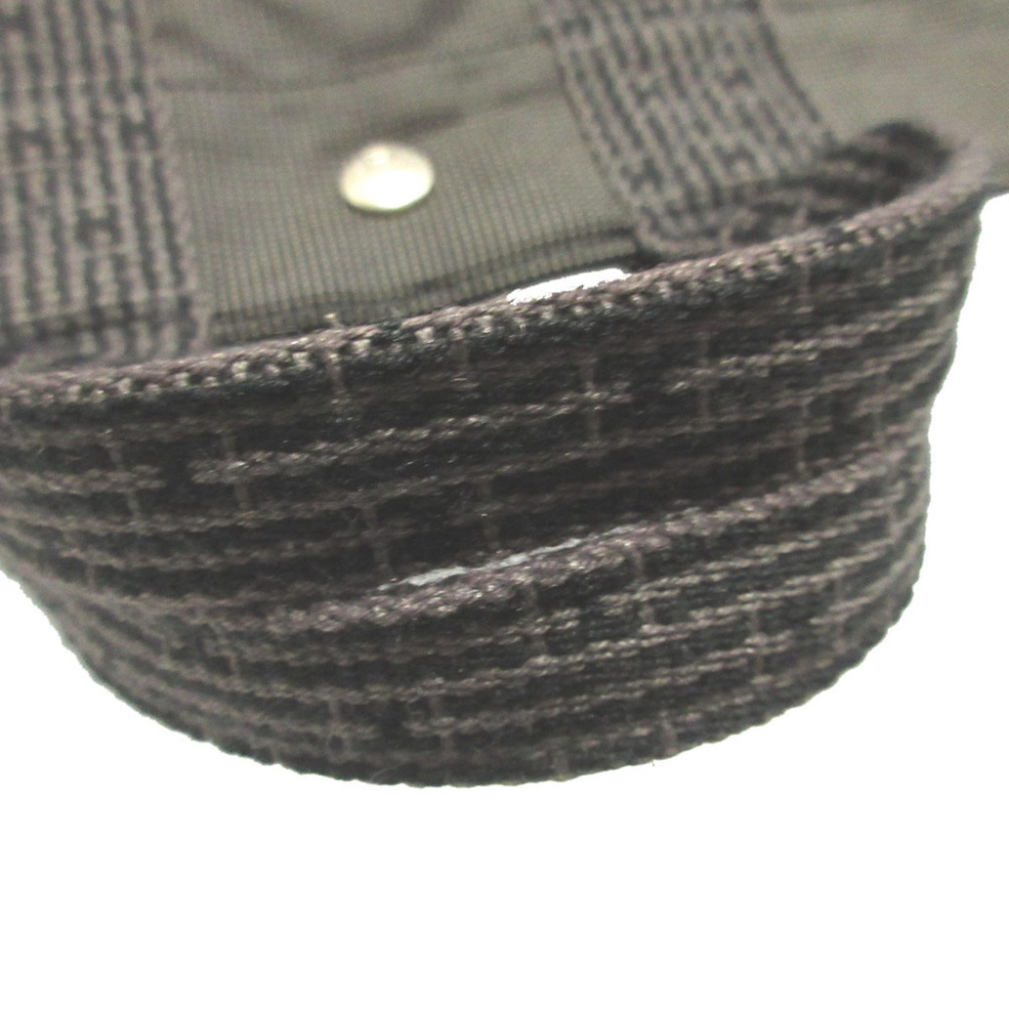 Hermes Gray Canvas Tote Bag (Pre-Owned)