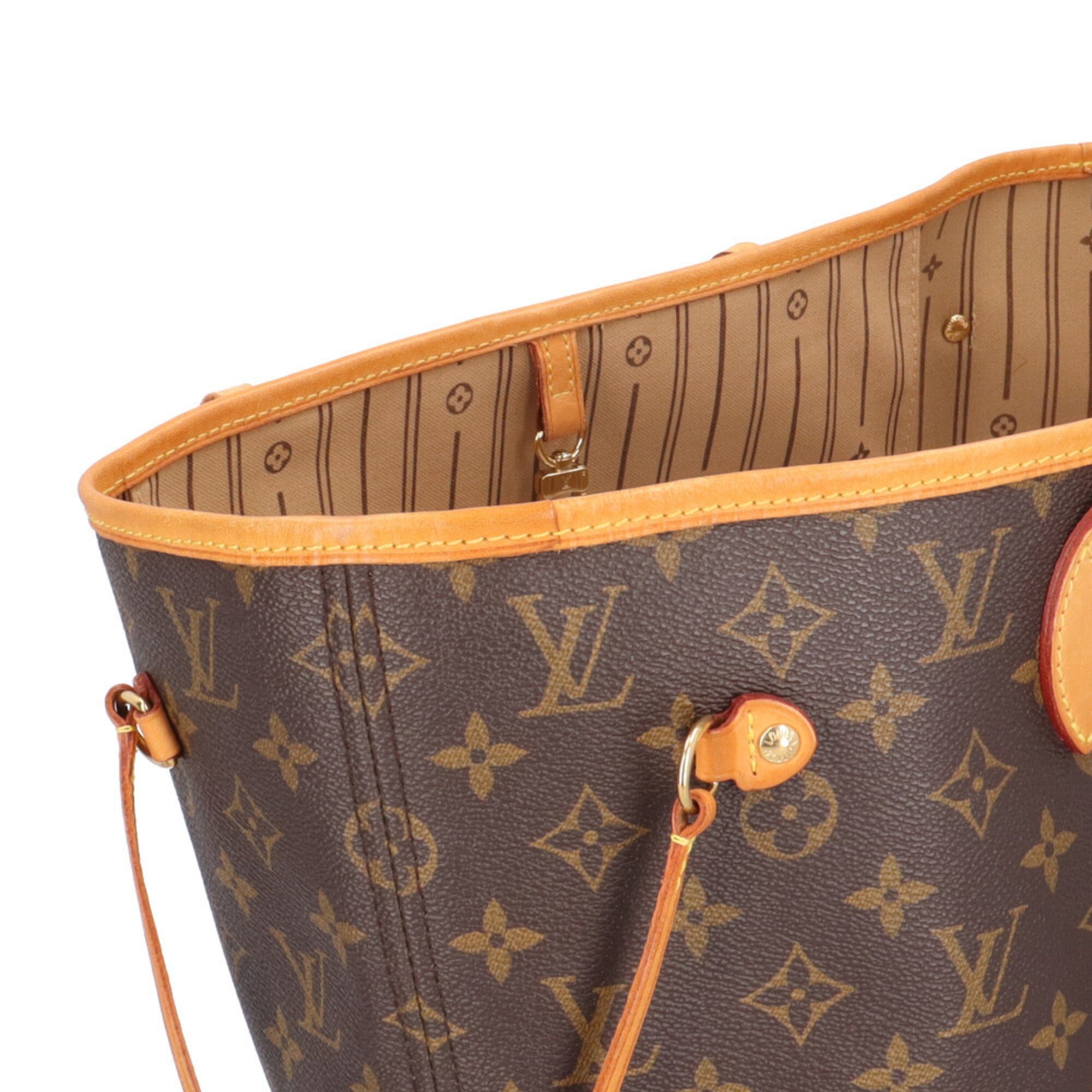 Louis Vuitton Black Brown Monogram Tote Bag (Pre-Owned)