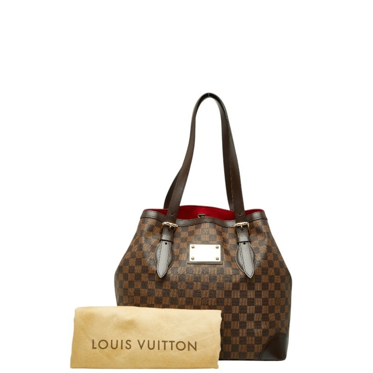 Louis Vuitton Damier Brown Pvc Leather Shoulder Bag Tote Bag (Pre-Owned)