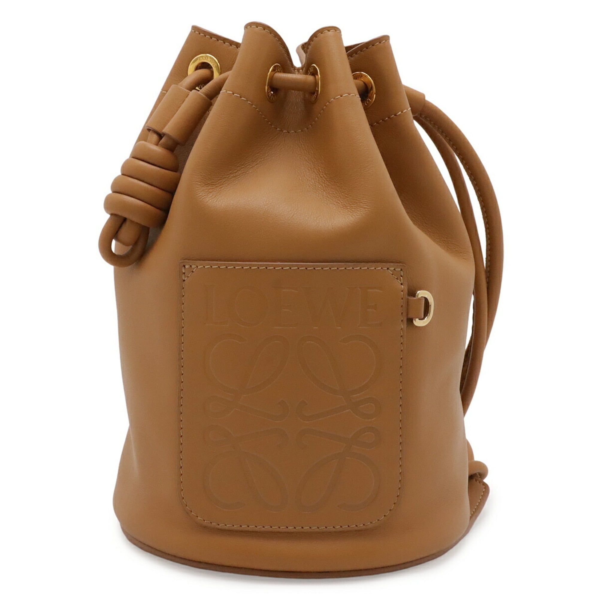 Loewe Brown Leather Shoulder Bag (Pre-Owned)