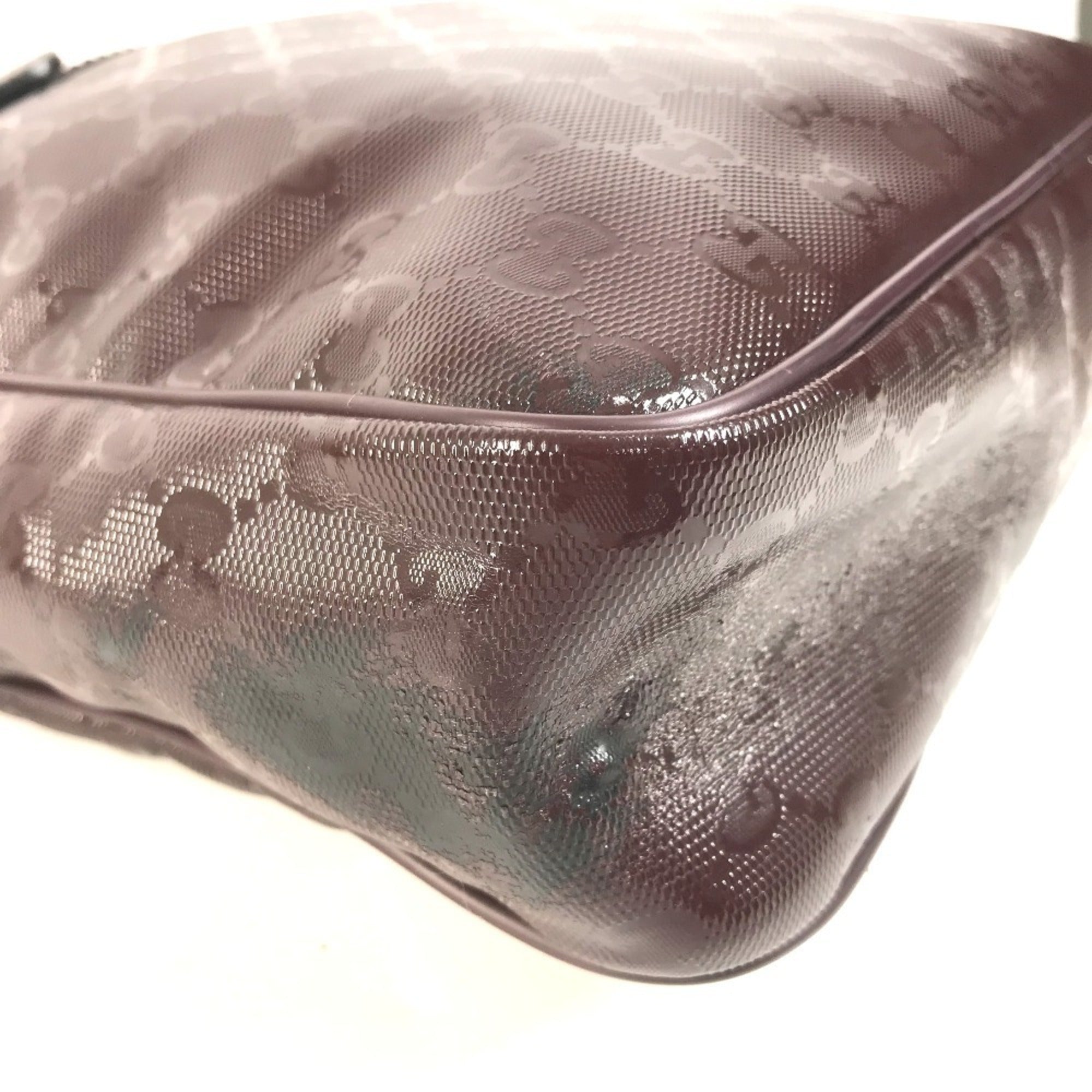 Gucci Gg Imprimé Purple Gg Imprimé Pochette Shoulder Bag (Pre-Owned)